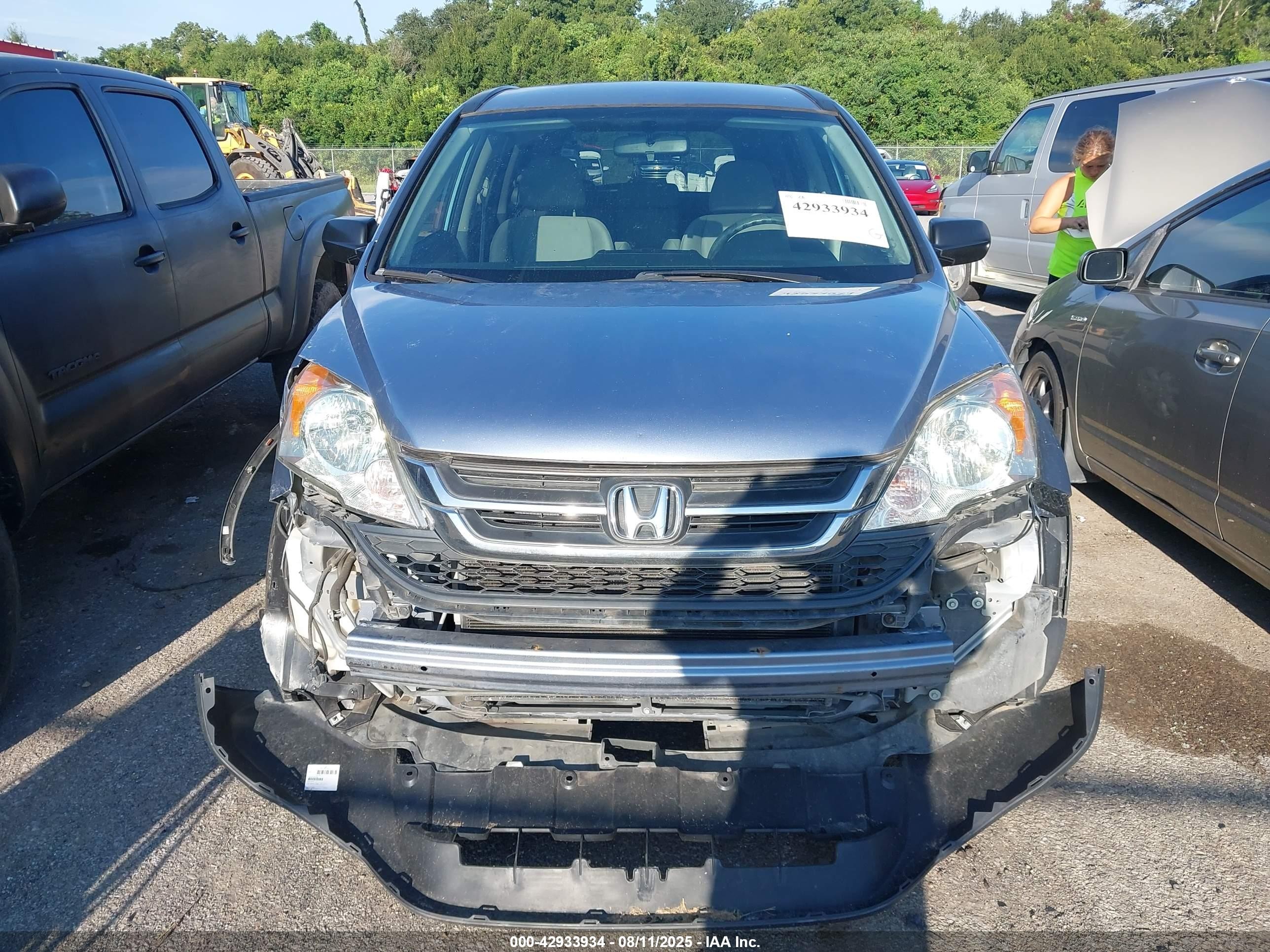 2011 Honda Cr-v Se Blue vin: 5J6RE3H46BL053637