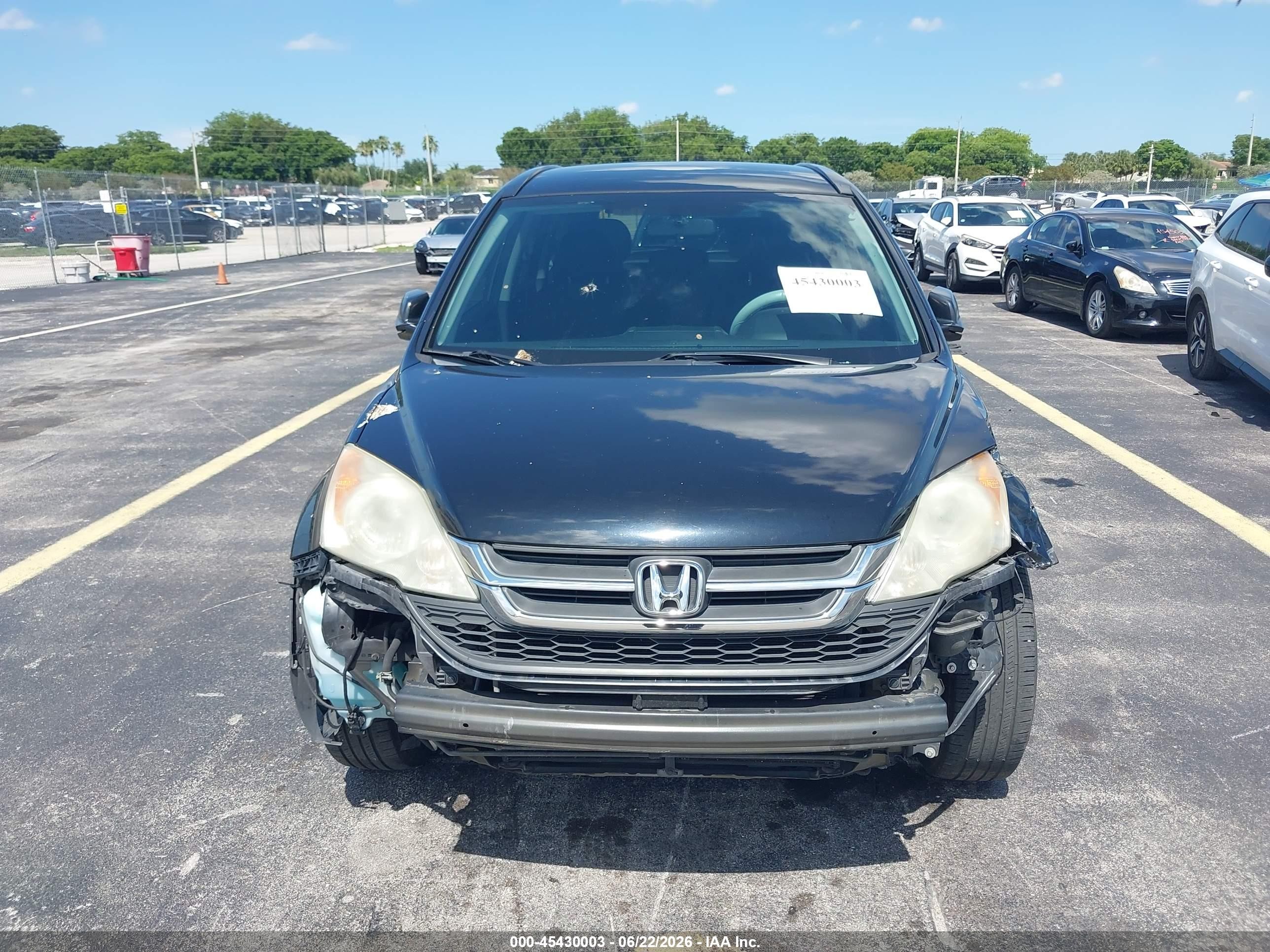 2011 Honda Cr-v Se Black vin: 5J6RE3H47BL055123