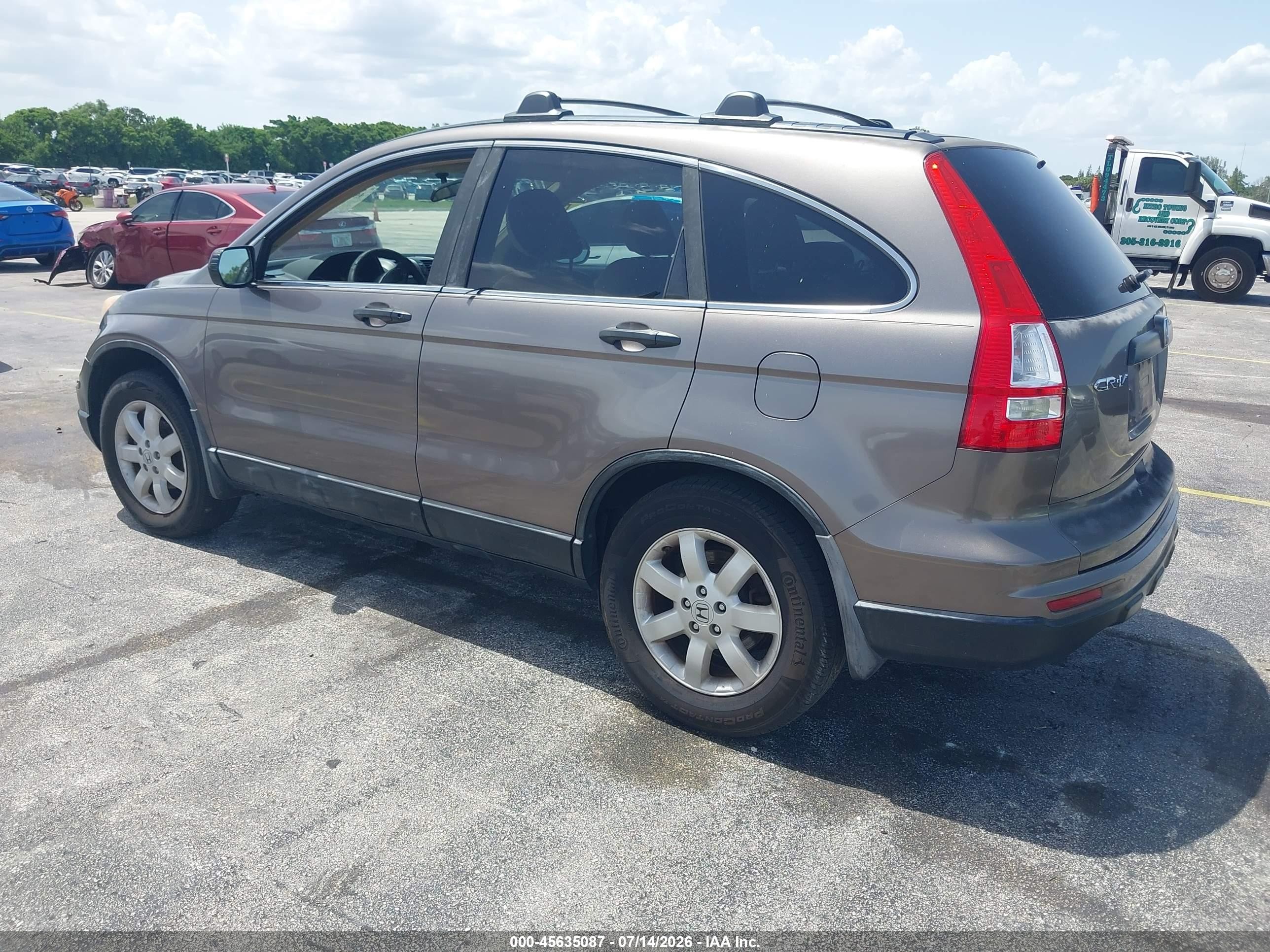2011 Honda Cr-v Se Gray vin: 5J6RE3H48BL015651