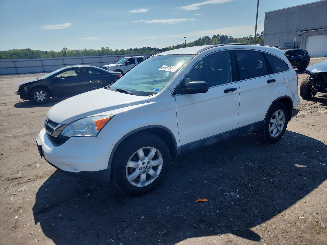 2011 Honda Cr-v Se White vin: 5J6RE3H48BL018131