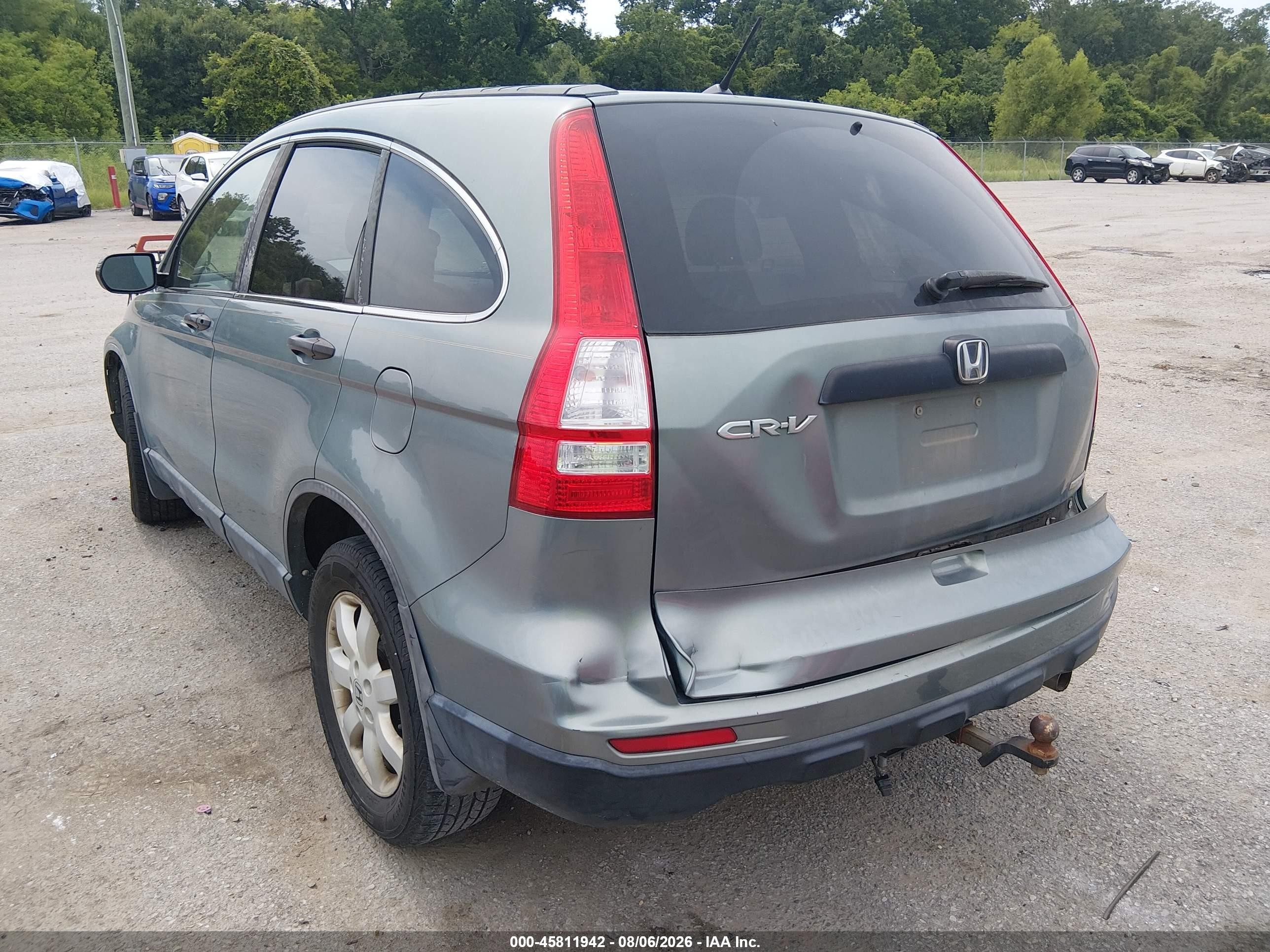 2011 Honda Cr-v Se Light Blue vin: 5J6RE3H48BL052537