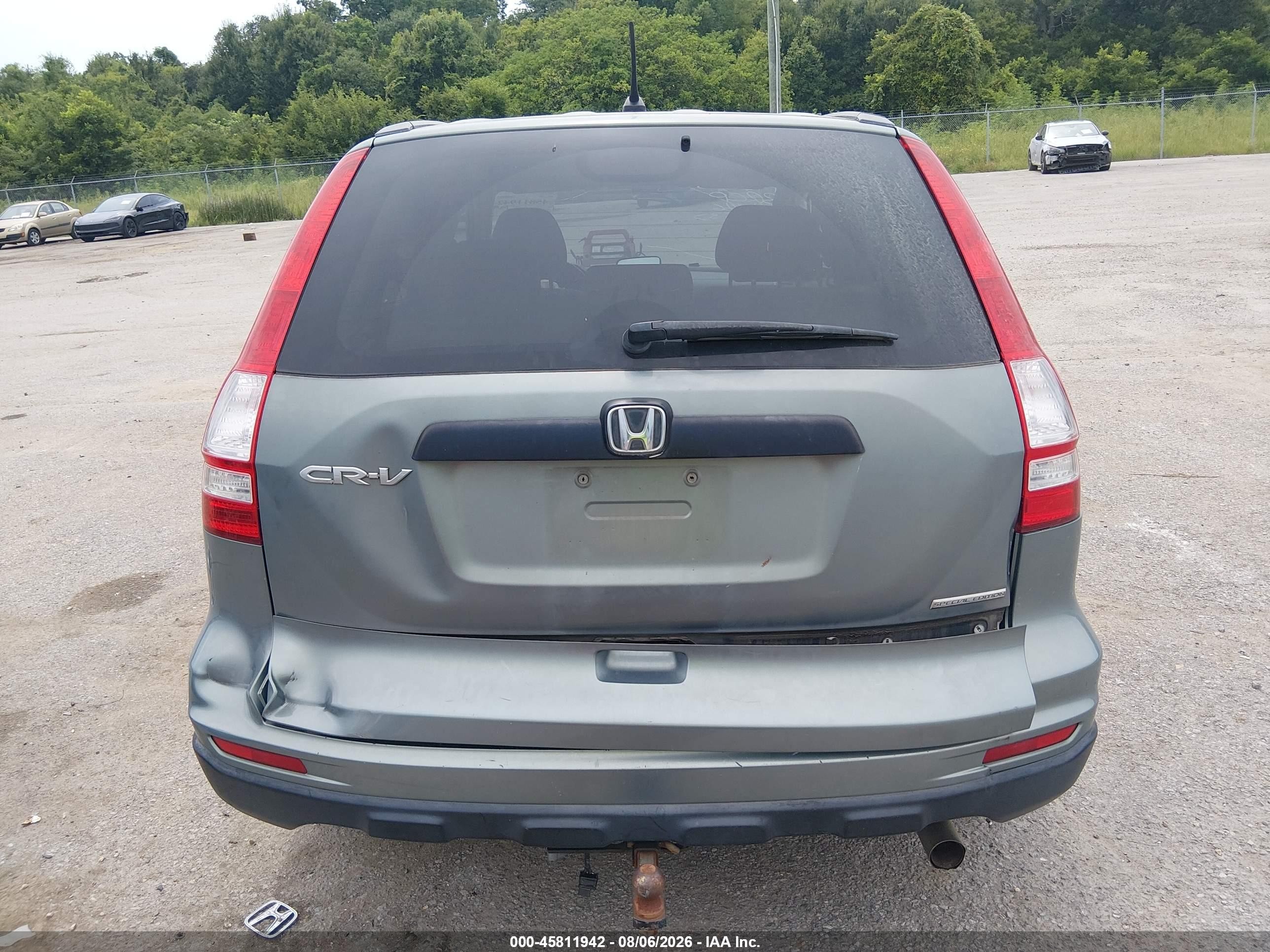 2011 Honda Cr-v Se Light Blue vin: 5J6RE3H48BL052537