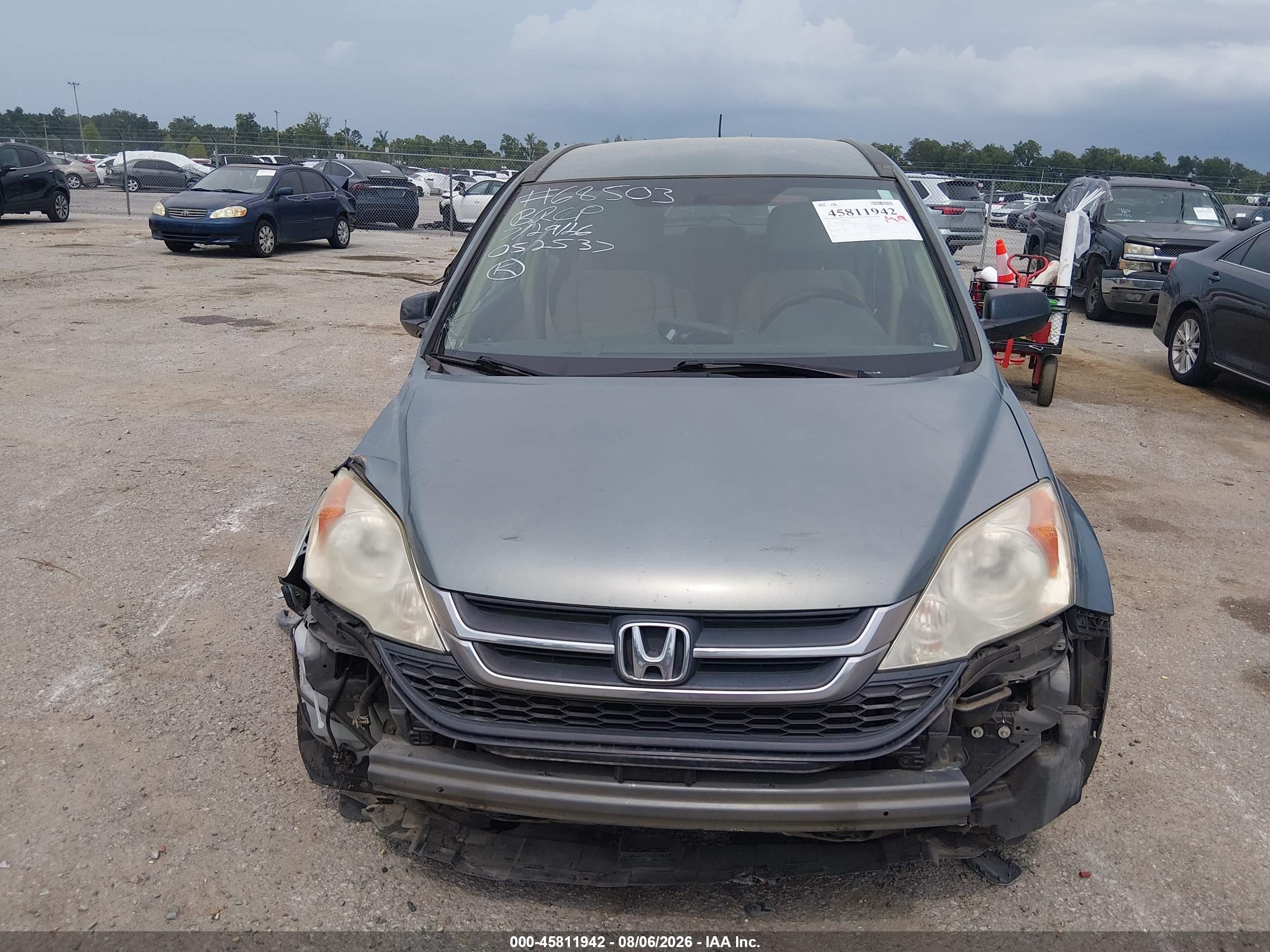 2011 Honda Cr-v Se Light Blue vin: 5J6RE3H48BL052537