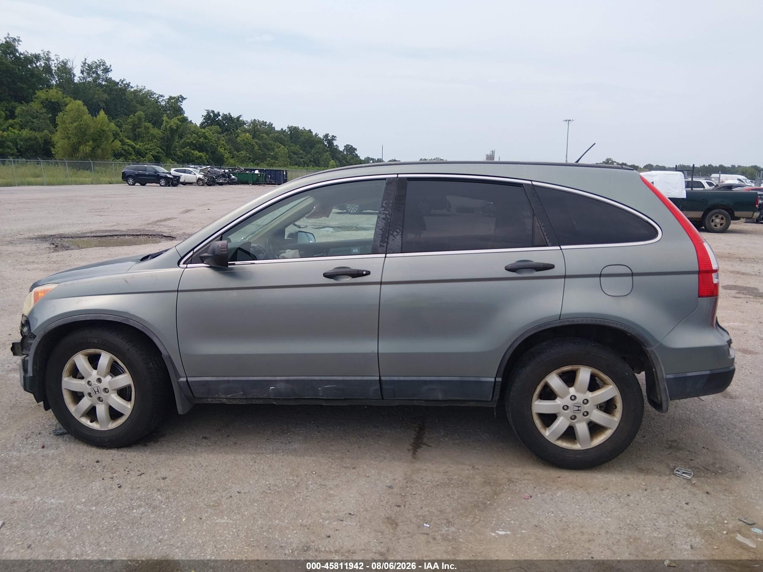 2011 Honda Cr-v Se Light Blue vin: 5J6RE3H48BL052537