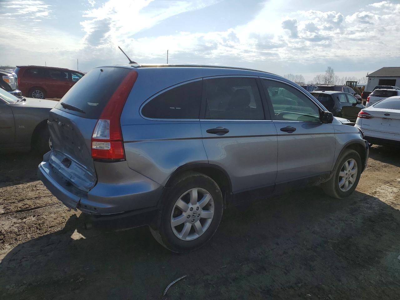 2011 Honda Cr-v Se Blue vin: 5J6RE3H49BL012760