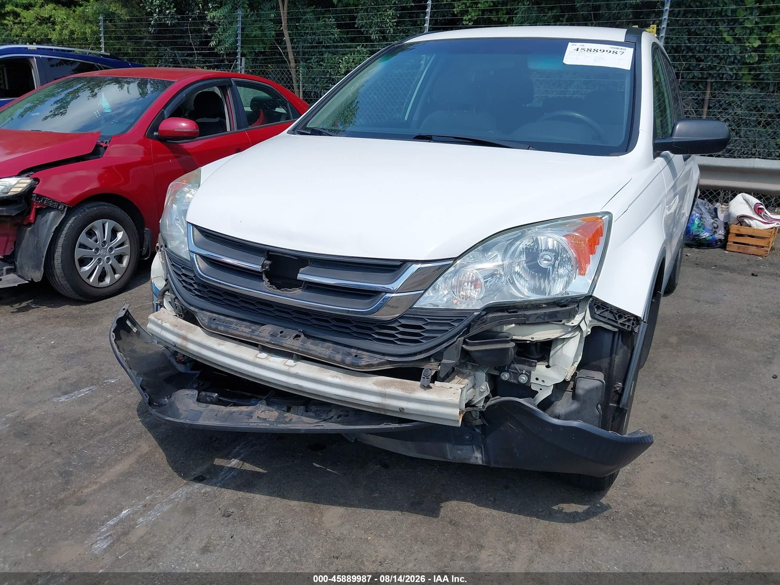 2011 Honda Cr-v Se White vin: 5J6RE3H49BL043734