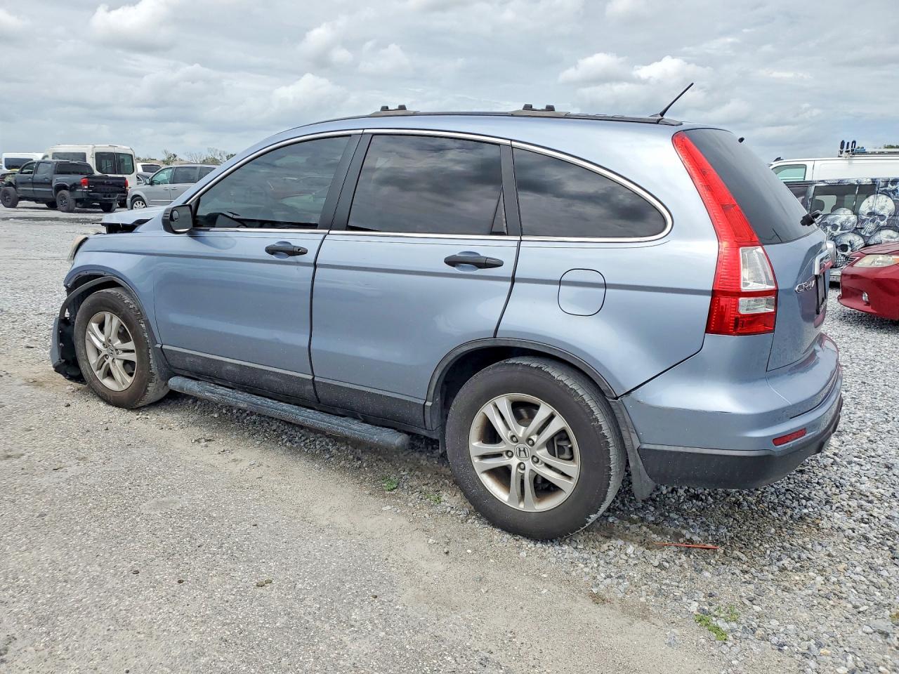 2010 Honda Cr-v Ex Blue vin: 5J6RE3H50AL015232