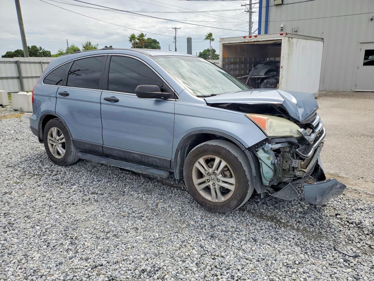 2010 Honda Cr-v Ex Blue vin: 5J6RE3H50AL015232