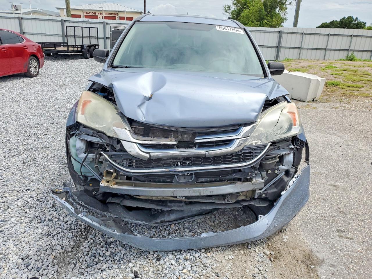 2010 Honda Cr-v Ex Blue vin: 5J6RE3H50AL015232