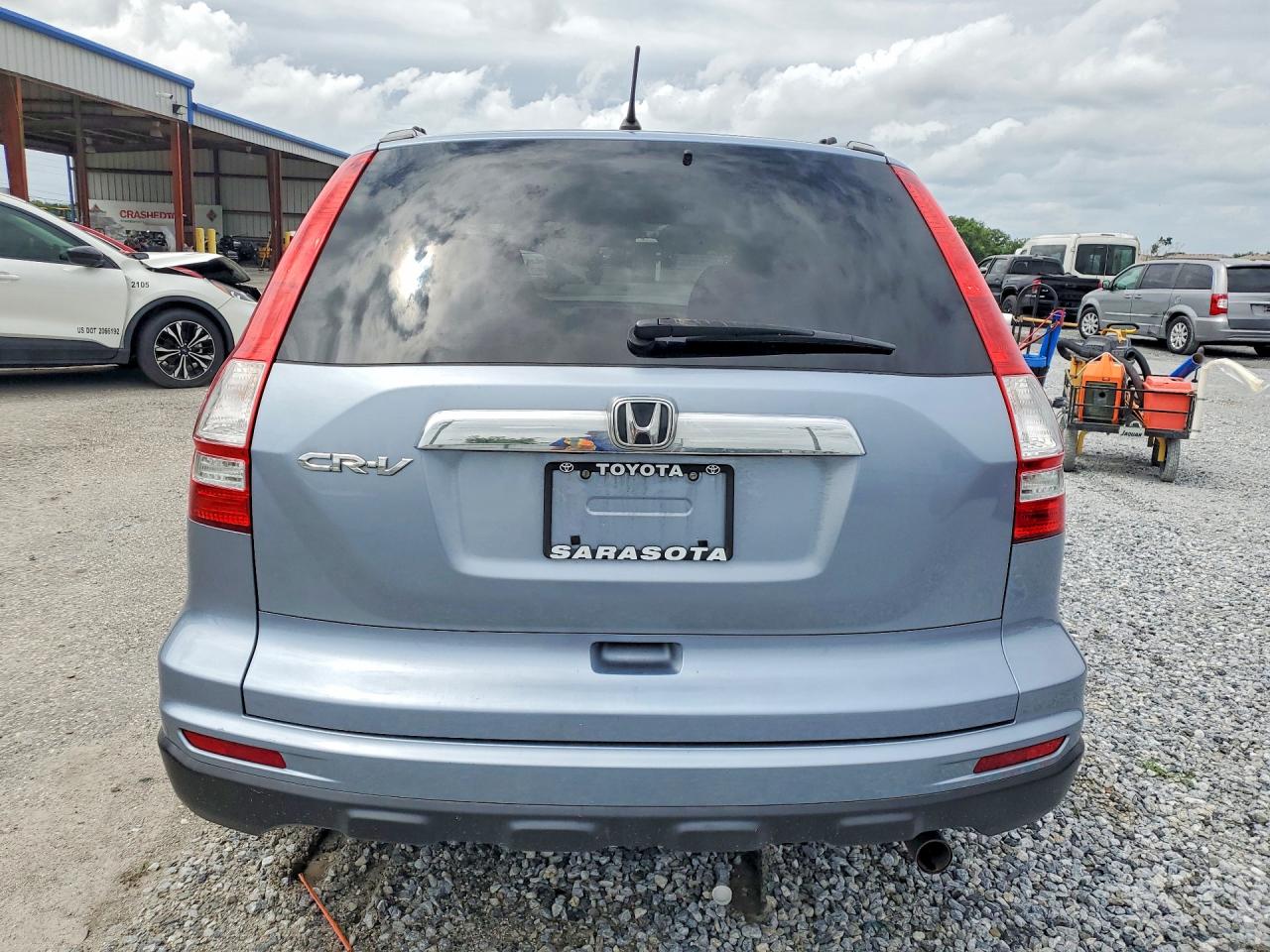 2010 Honda Cr-v Ex Blue vin: 5J6RE3H50AL015232