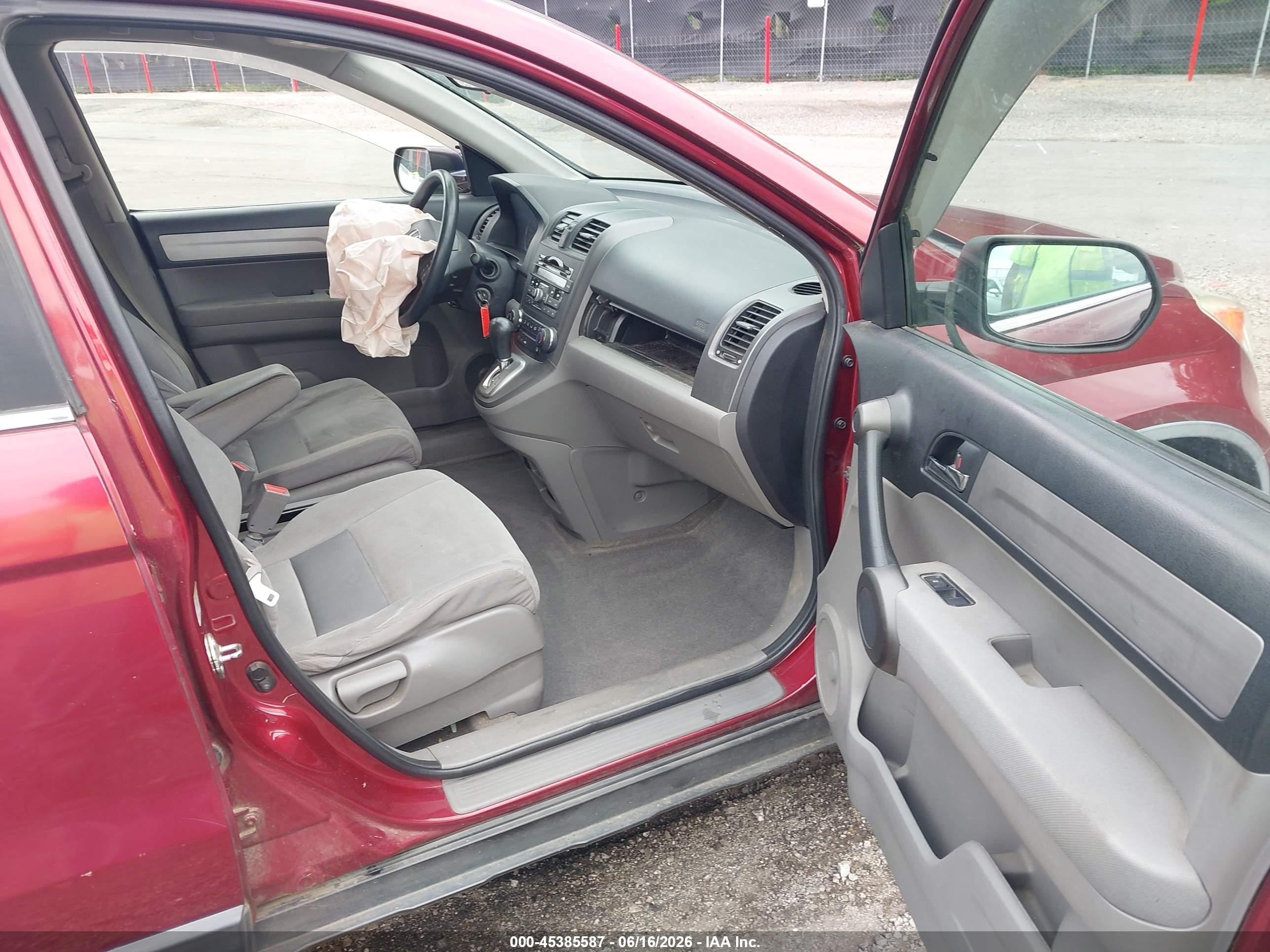 2011 Honda Cr-v Ex Red vin: 5J6RE3H50BL007858