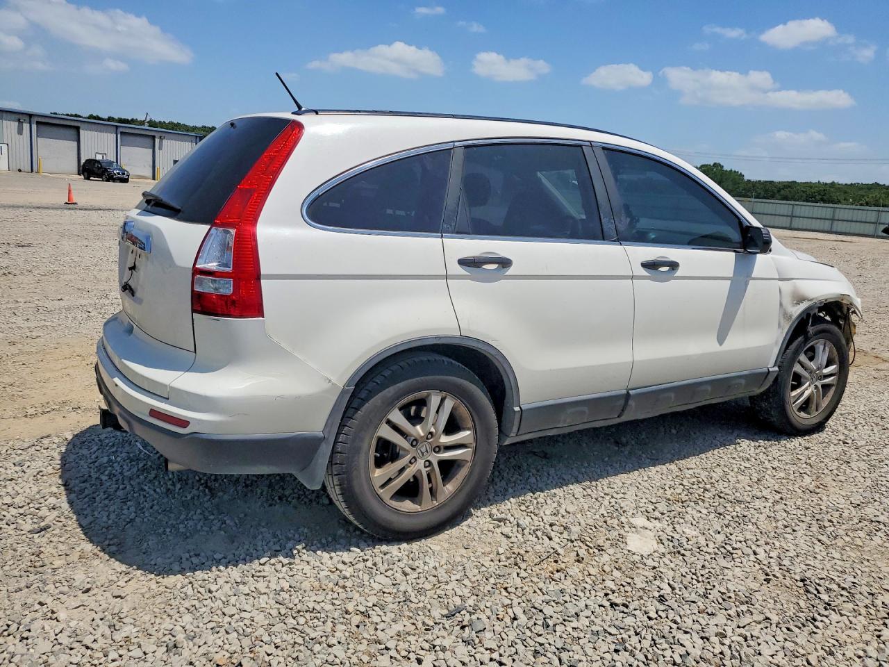2011 Honda Cr-v Ex White vin: 5J6RE3H50BL033022