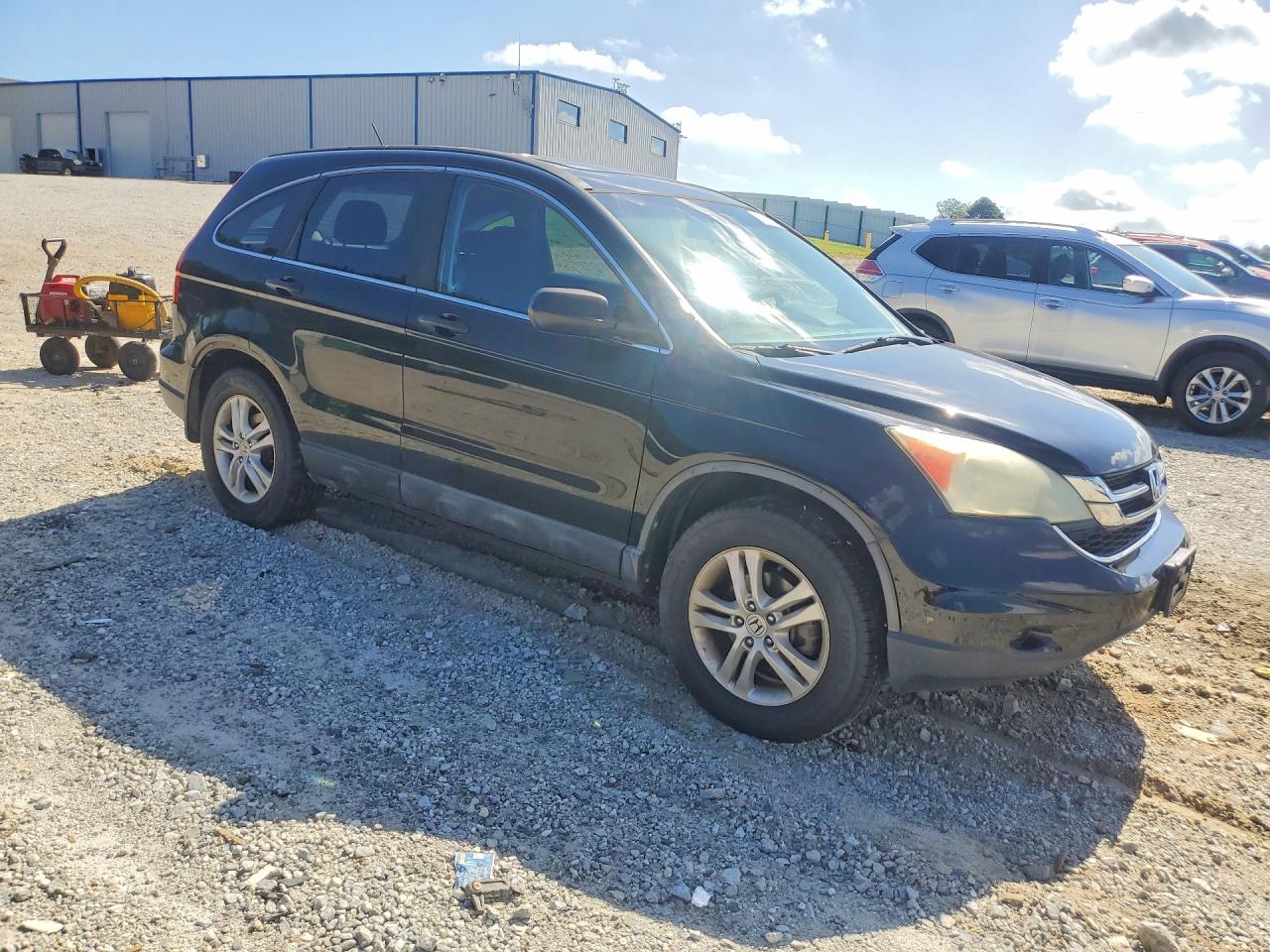 2010 Honda Cr-v Ex Black vin: 5J6RE3H51AL015188