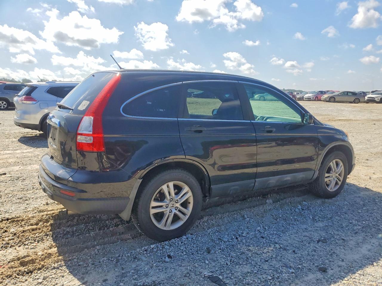2010 Honda Cr-v Ex Black vin: 5J6RE3H51AL015188