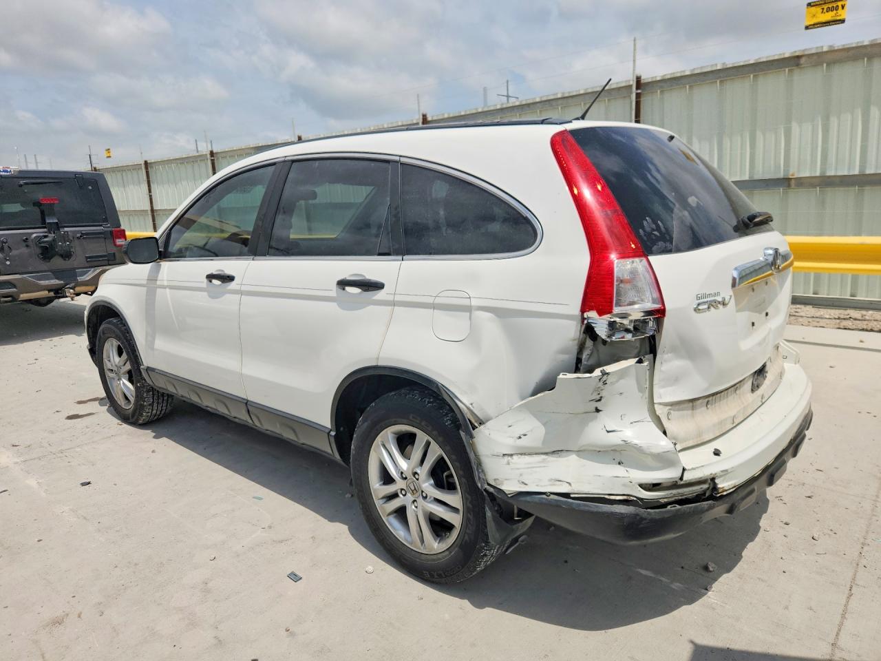 2010 Honda Cr-v Ex White vin: 5J6RE3H51AL029382