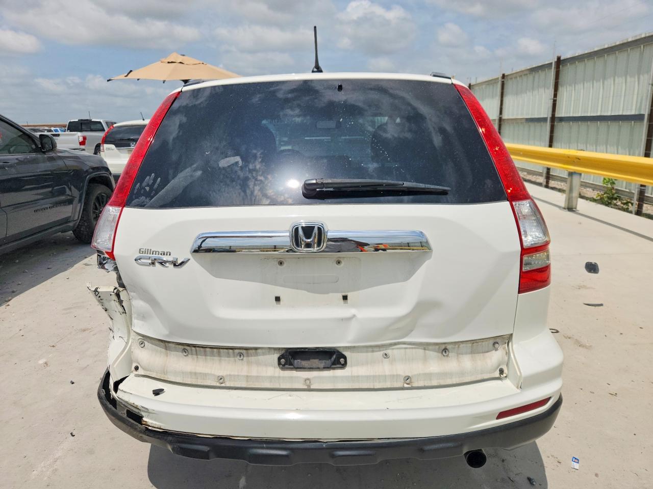 2010 Honda Cr-v Ex White vin: 5J6RE3H51AL029382