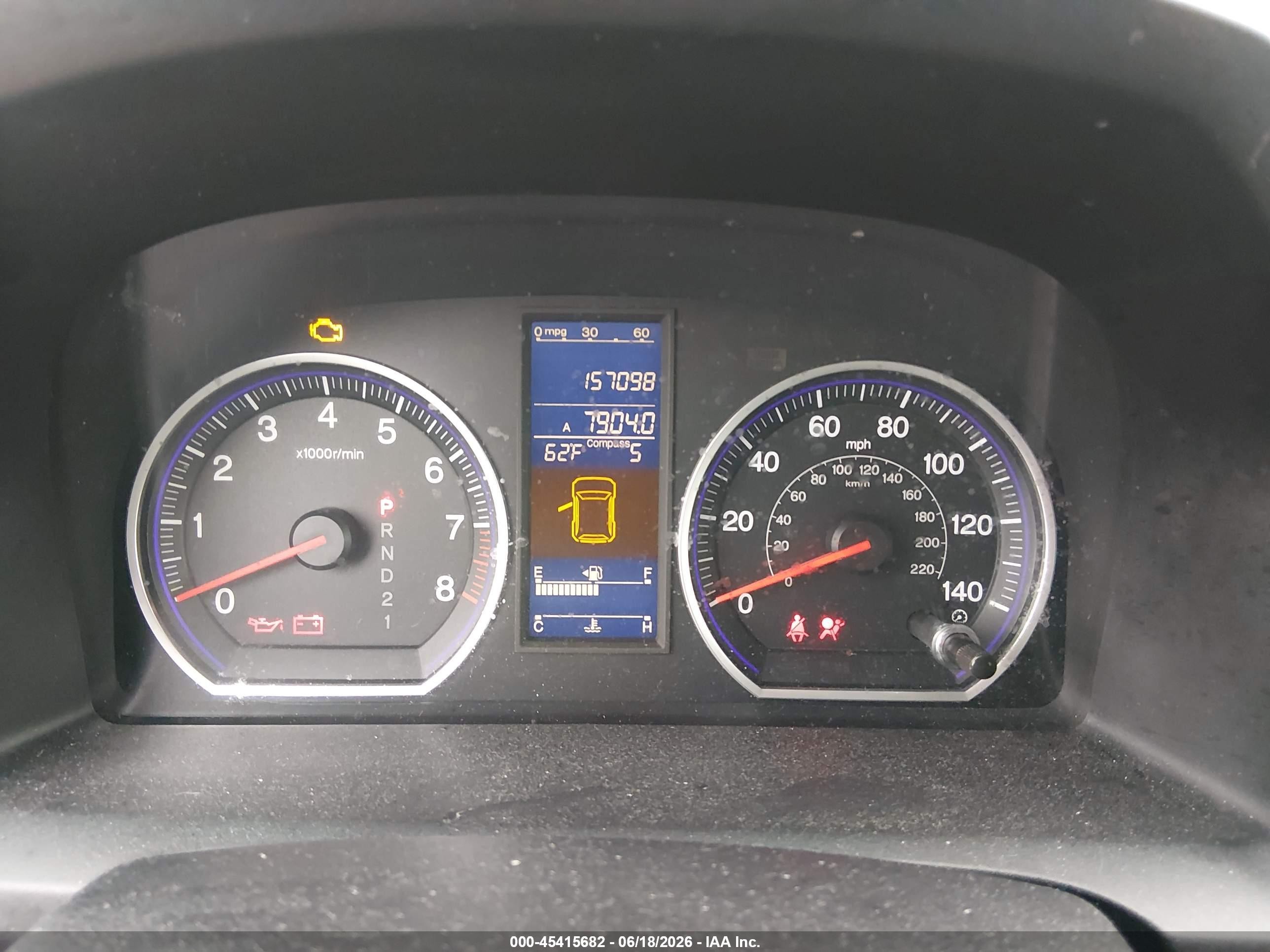 2010 Honda Cr-v Ex Blue vin: 5J6RE3H51AL040222