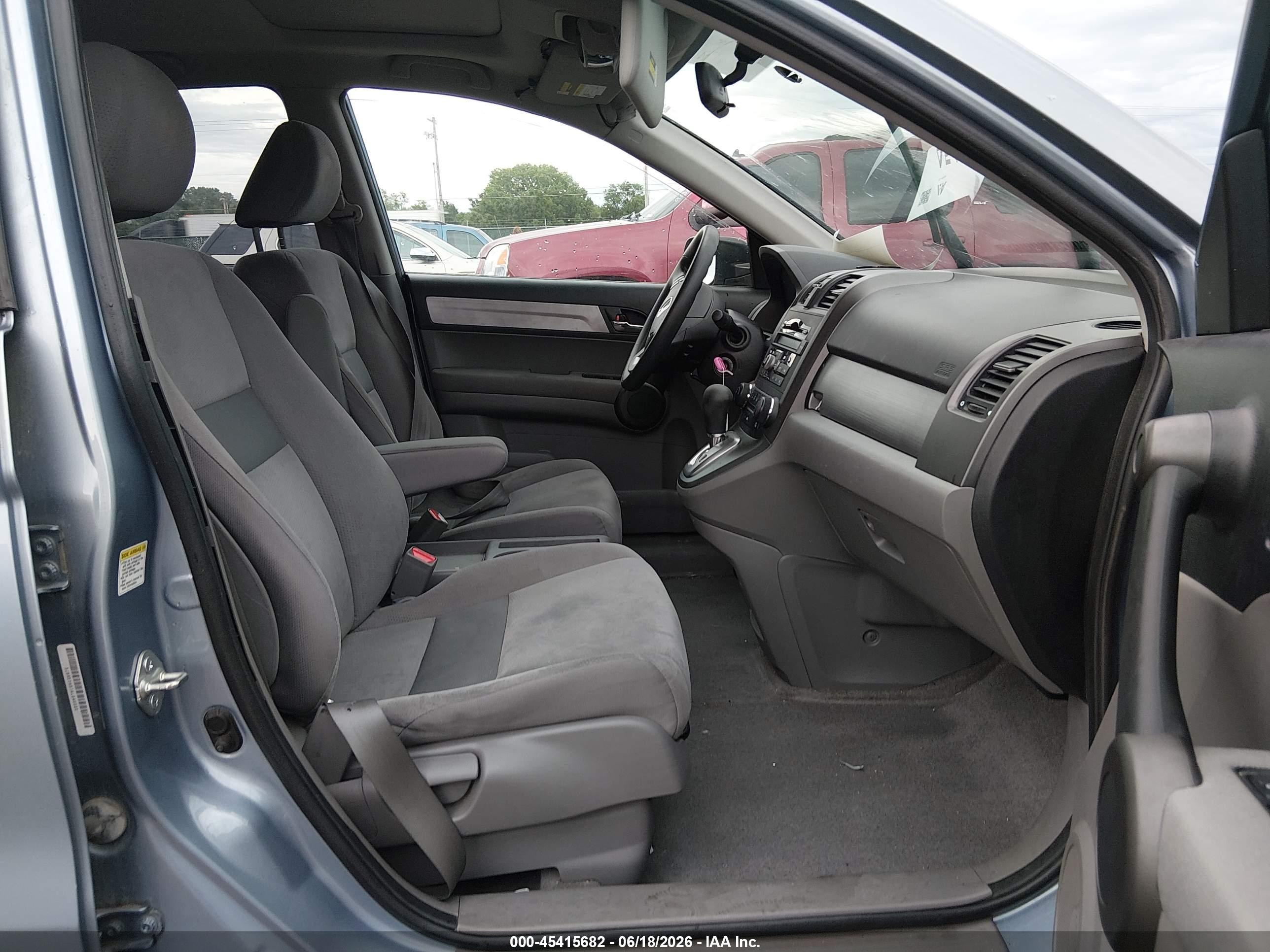 2010 Honda Cr-v Ex Blue vin: 5J6RE3H51AL040222