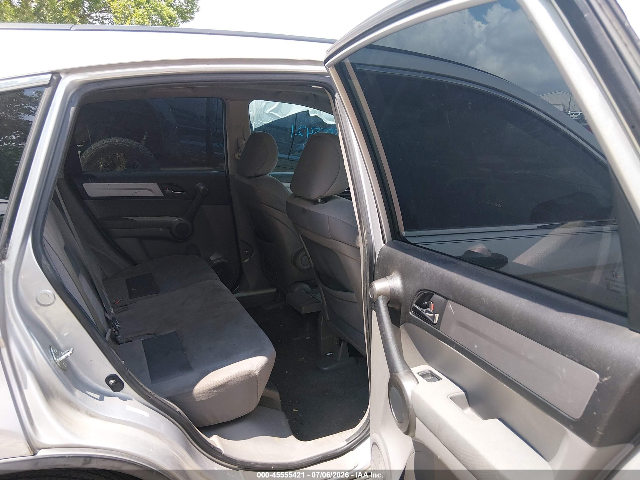 2011 Honda Cr-v Ex Silver vin: 5J6RE3H51BL045180