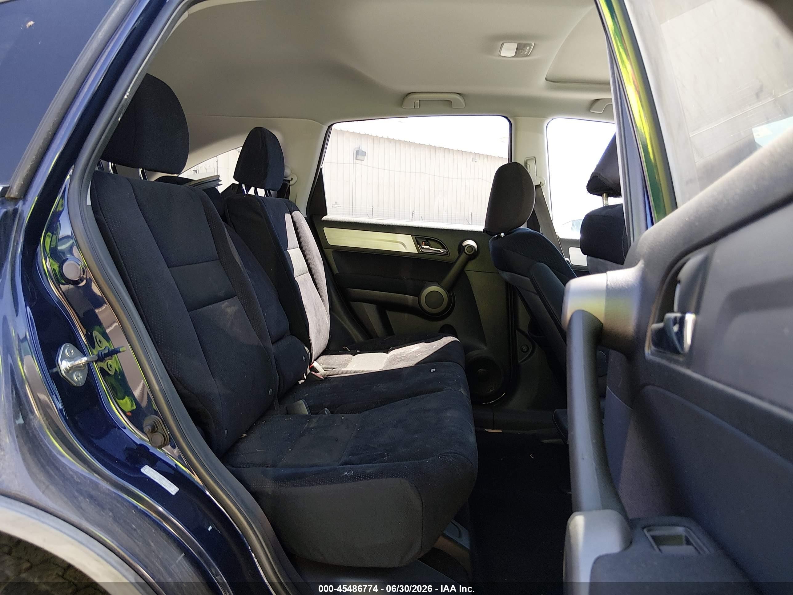 2010 Honda Cr-v Ex Blue vin: 5J6RE3H52AL011487