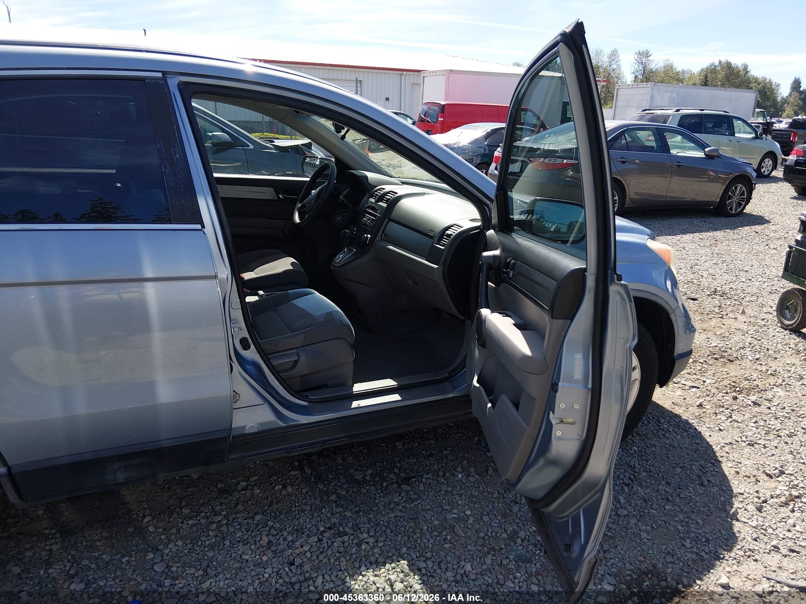 2010 Honda Cr-v Ex Blue vin: 5J6RE3H52AL040259