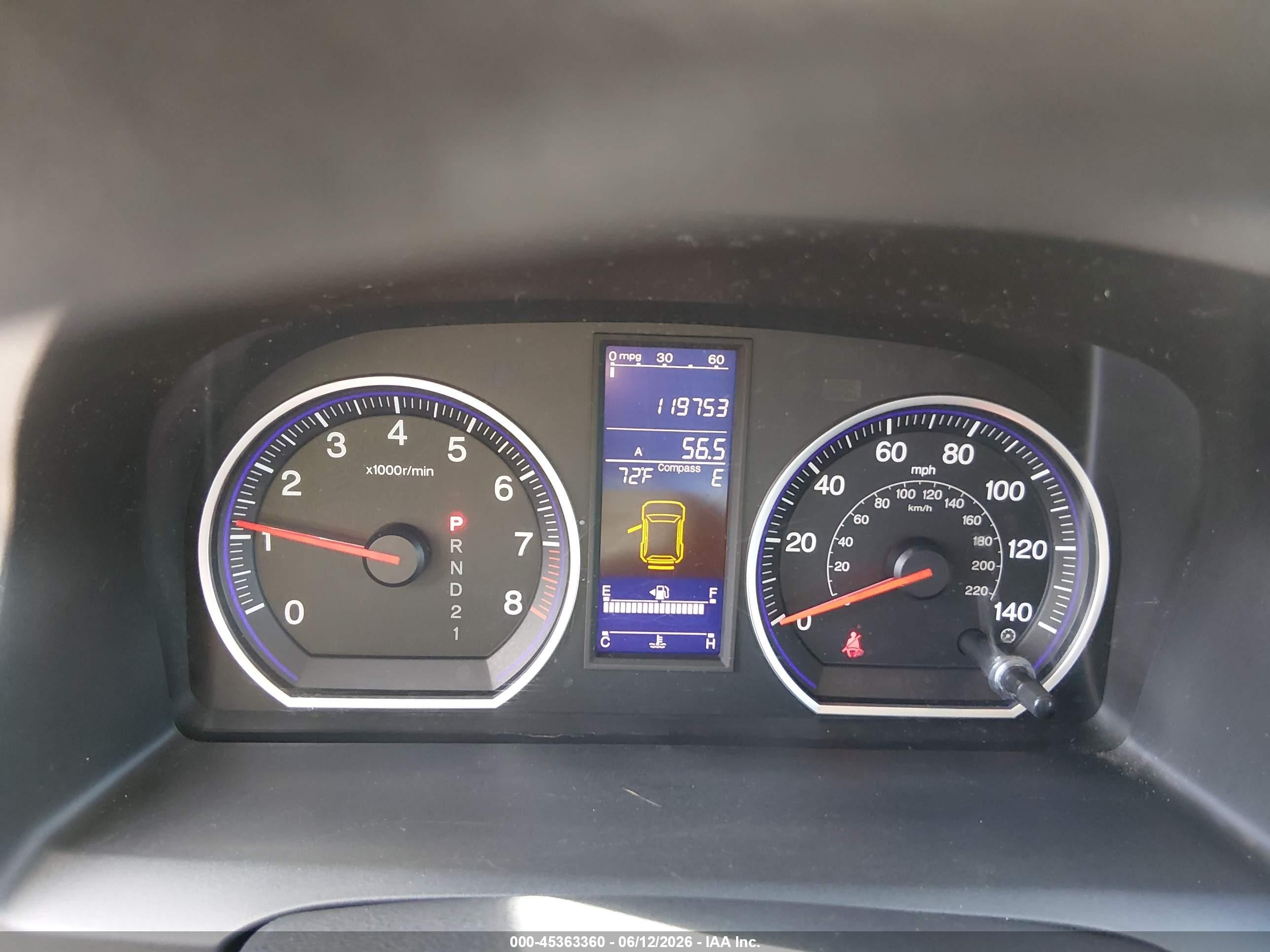 2010 Honda Cr-v Ex Blue vin: 5J6RE3H52AL040259