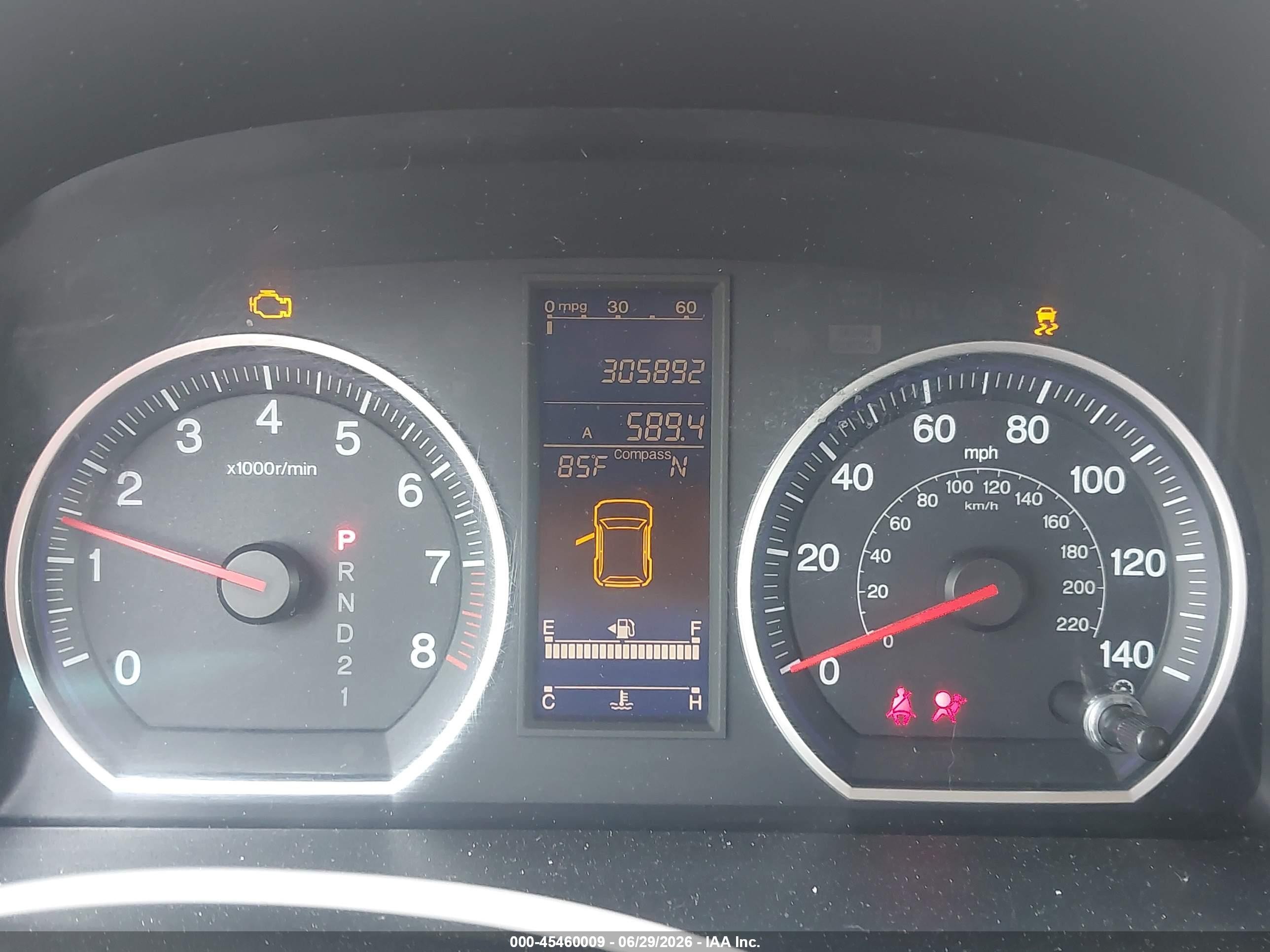 2010 Honda Cr-v Ex Gray vin: 5J6RE3H53AL026712