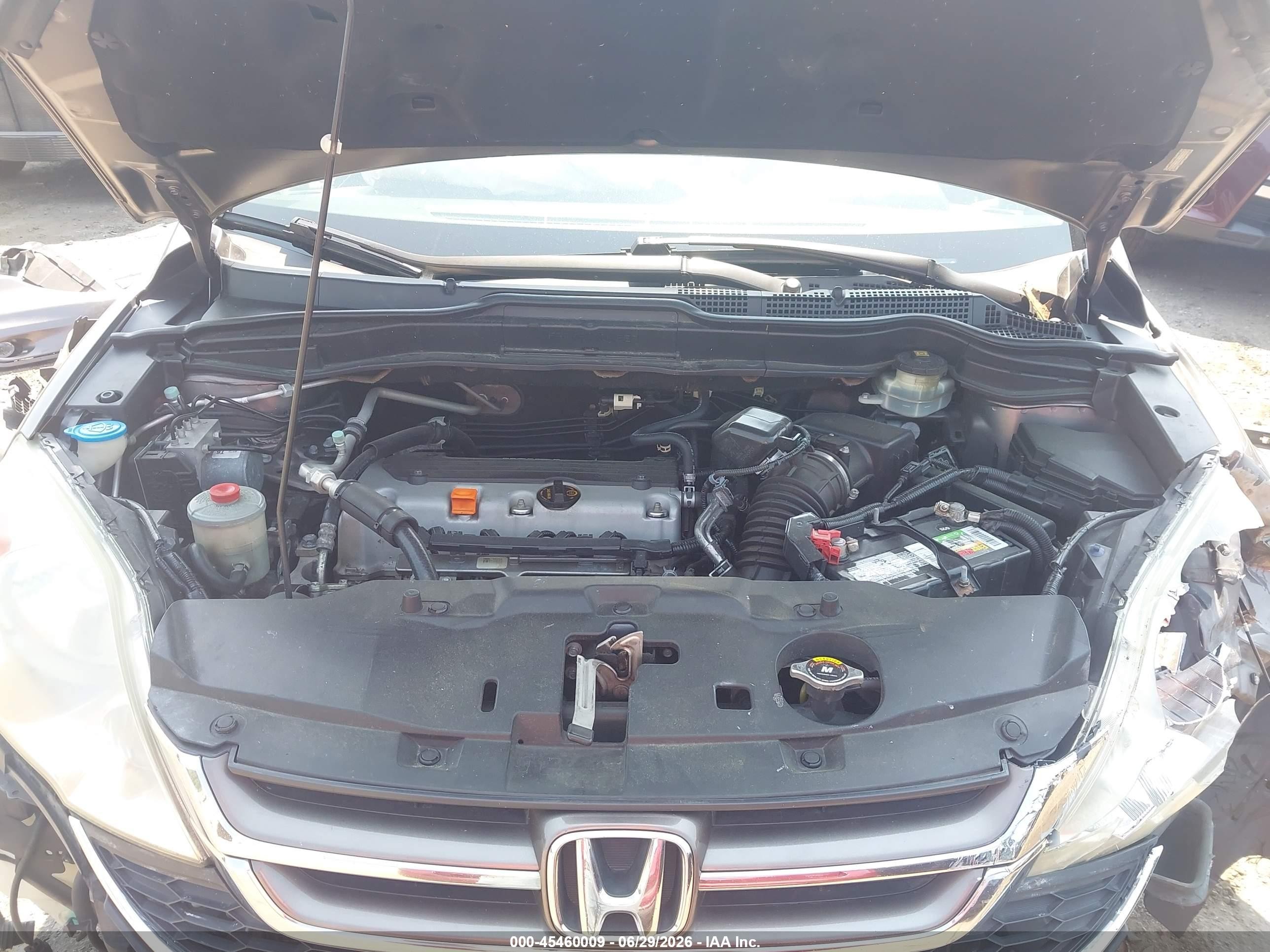 2010 Honda Cr-v Ex Gray vin: 5J6RE3H53AL026712