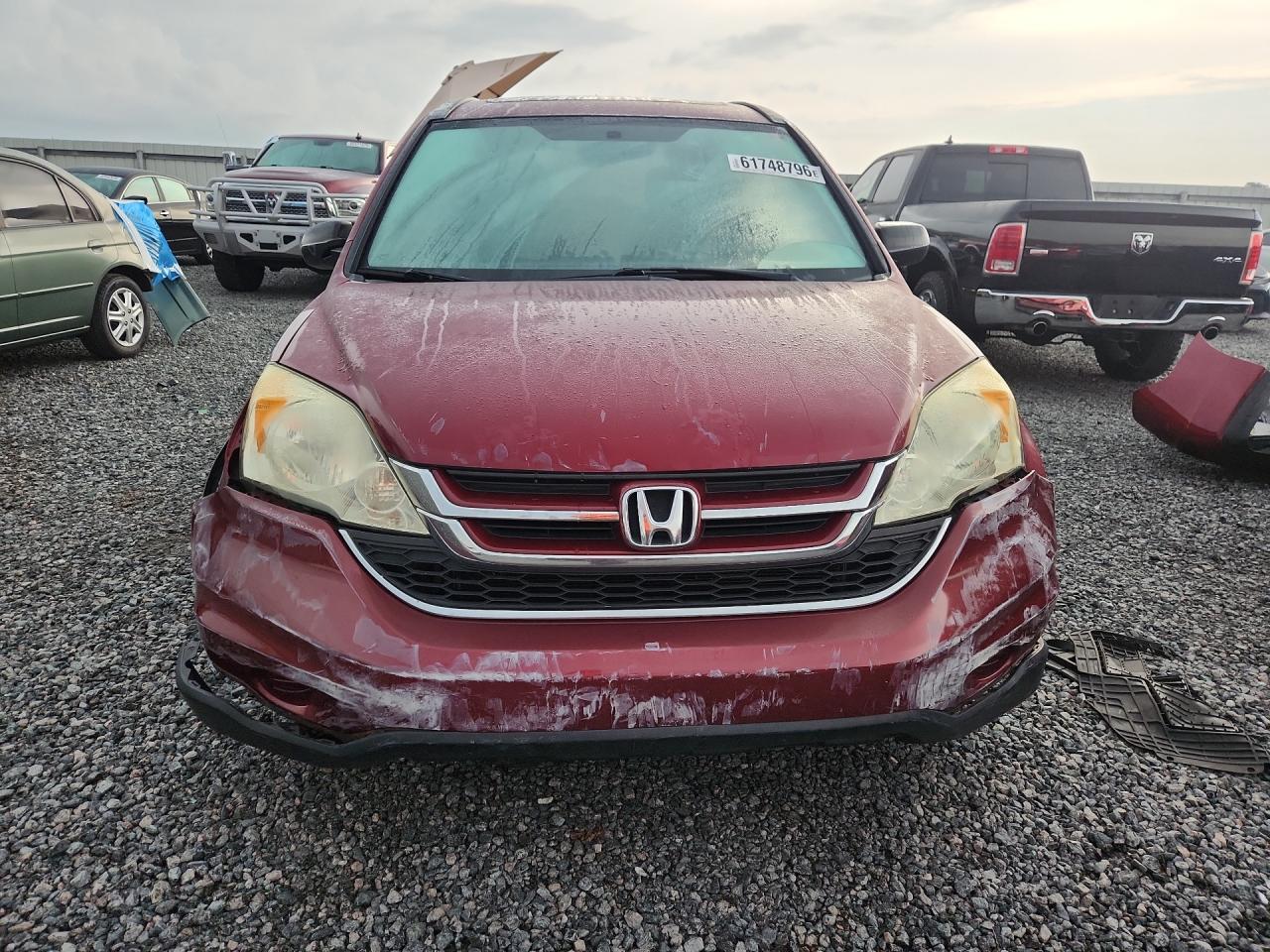 2011 Honda Cr-v Ex Бордовый vin: 5J6RE3H53BL002072