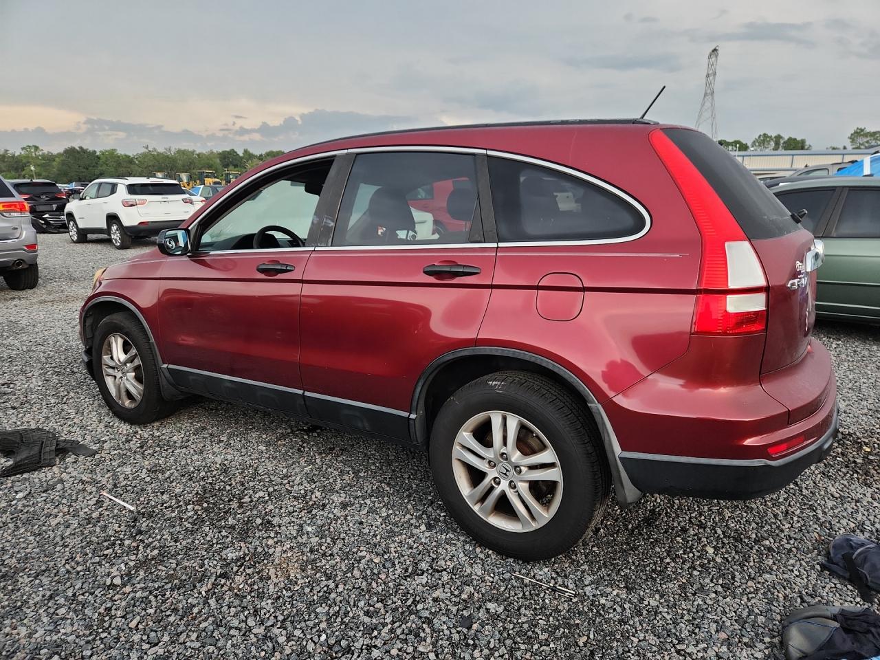 2011 Honda Cr-v Ex Бордовый vin: 5J6RE3H53BL002072