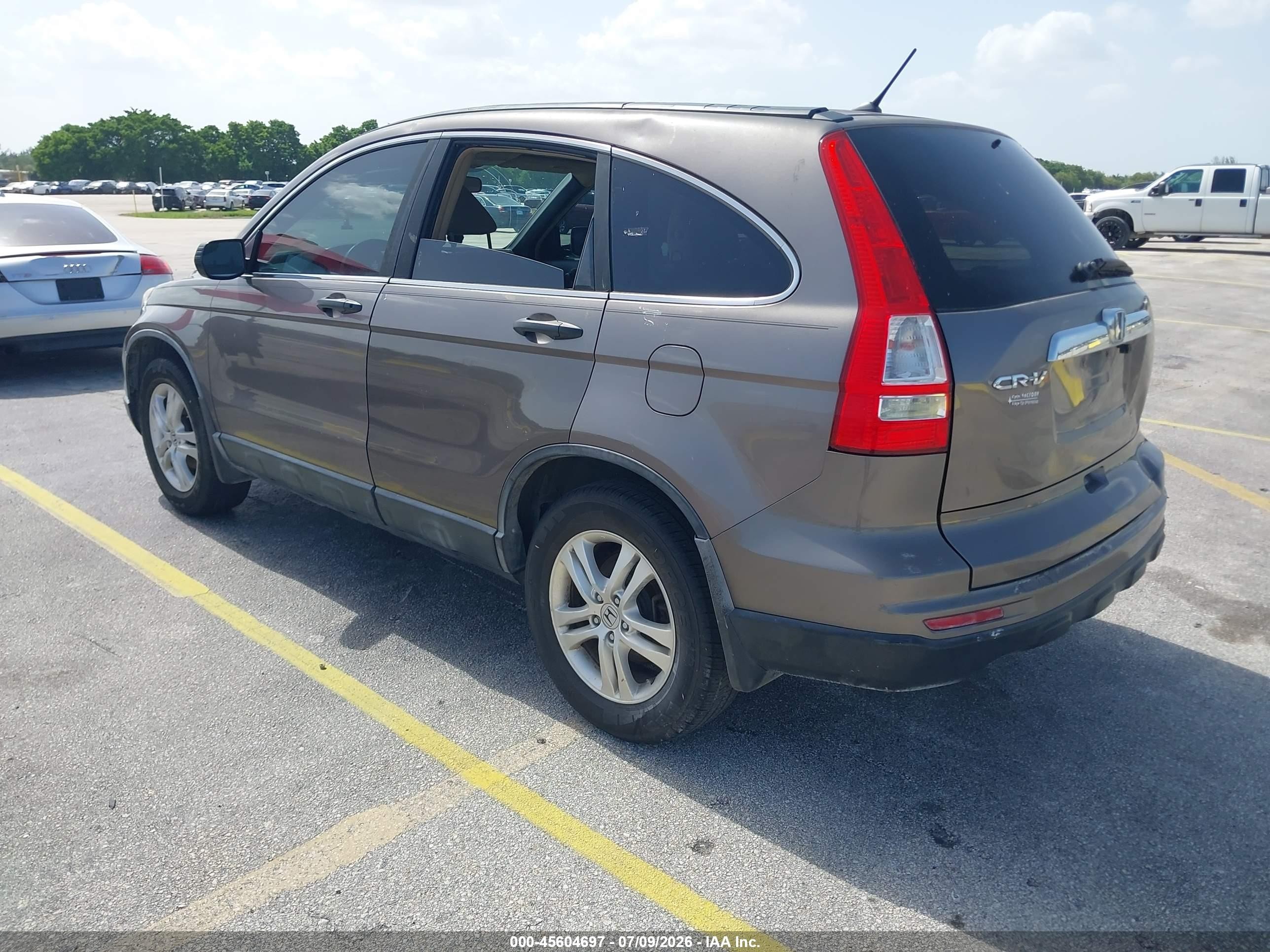 2011 Honda Cr-v Ex Gold vin: 5J6RE3H53BL004789