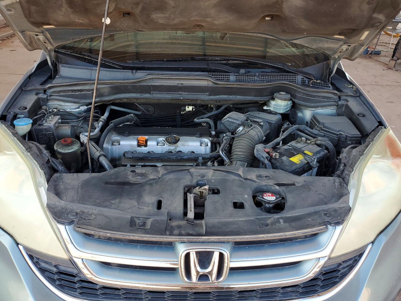 2010 Honda Cr-v Ex Silver vin: 5J6RE3H54AL016206