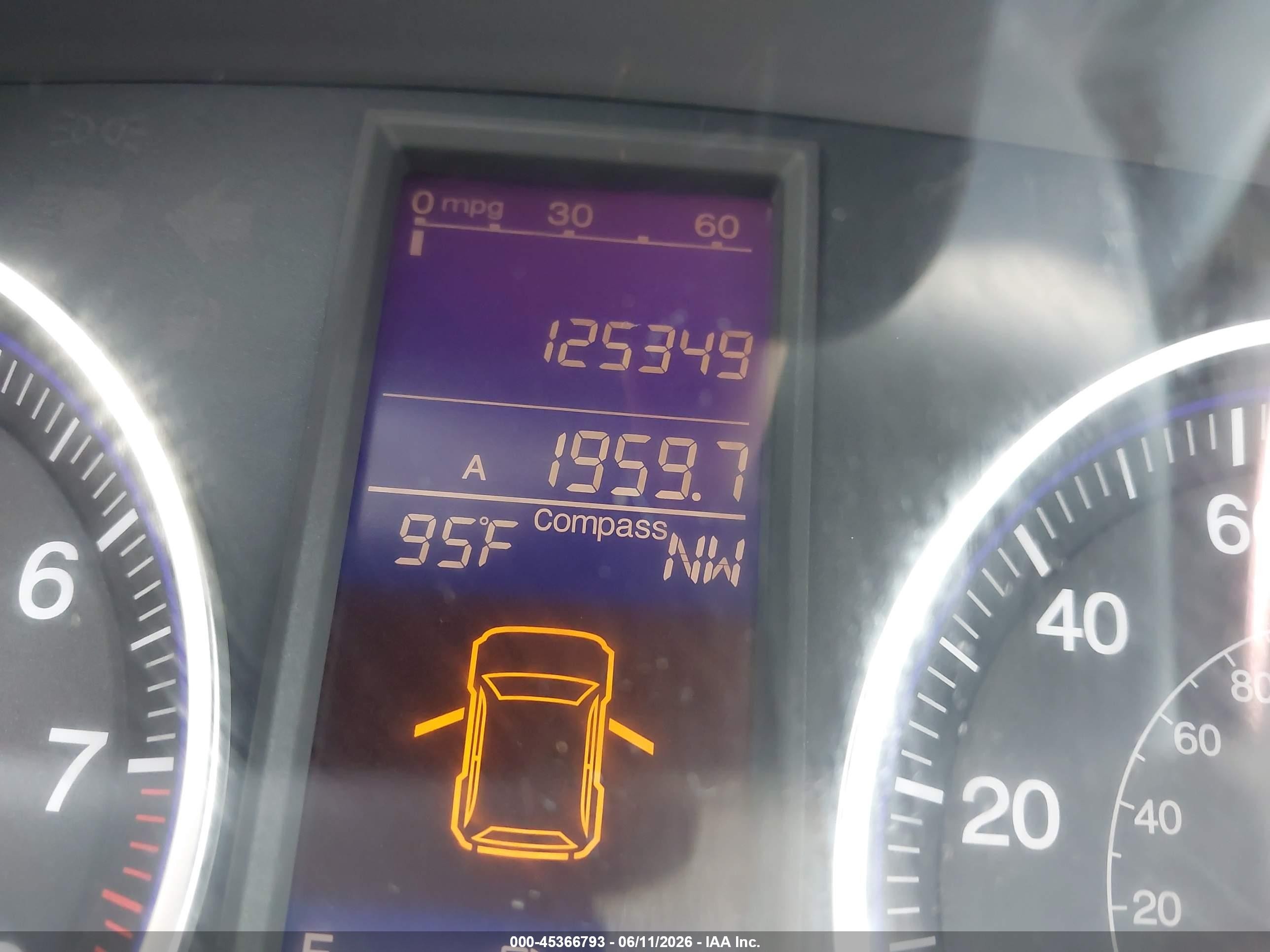 2011 Honda Cr-v Ex Blue vin: 5J6RE3H54BL003327