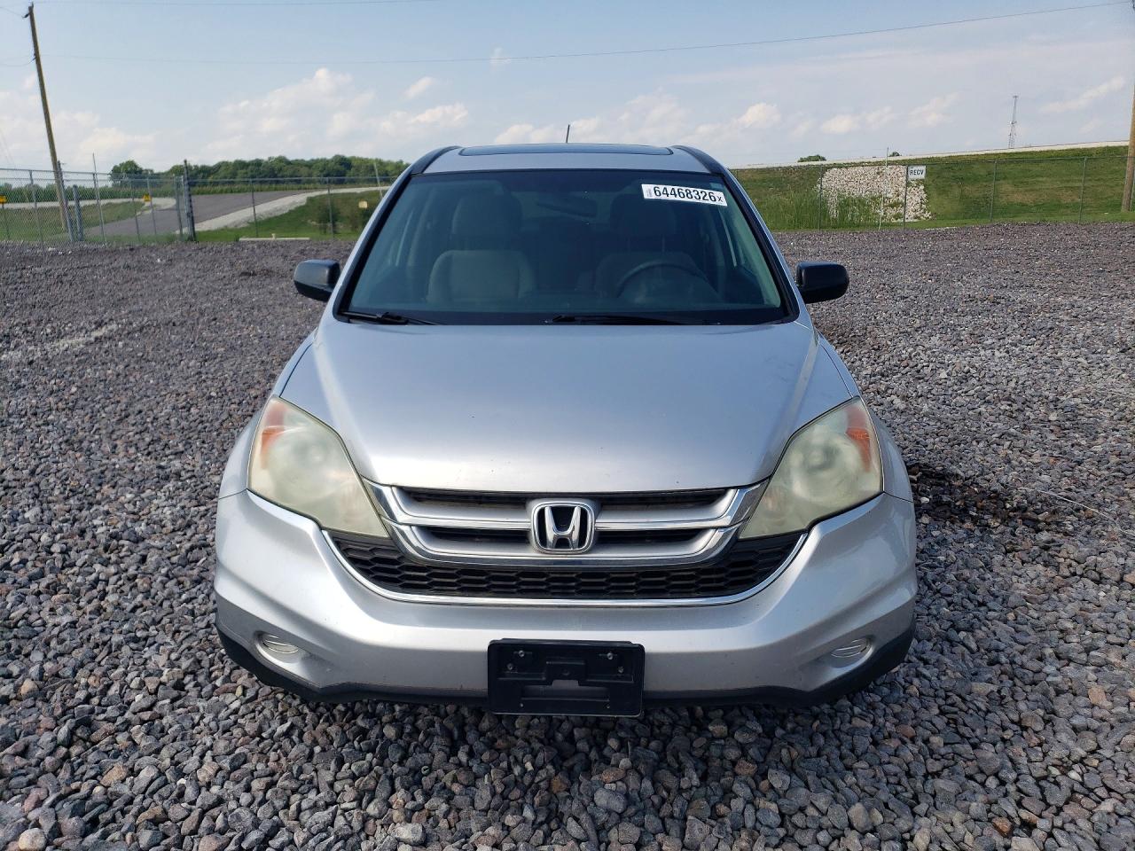 2011 Honda Cr-v Ex Silver vin: 5J6RE3H54BL022444