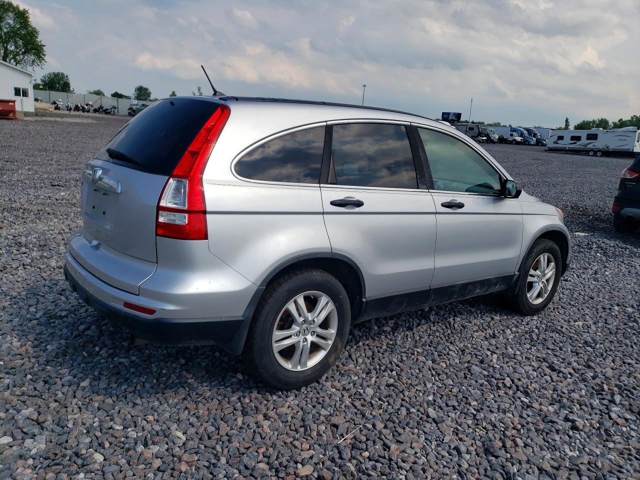 2011 Honda Cr-v Ex Silver vin: 5J6RE3H54BL022444