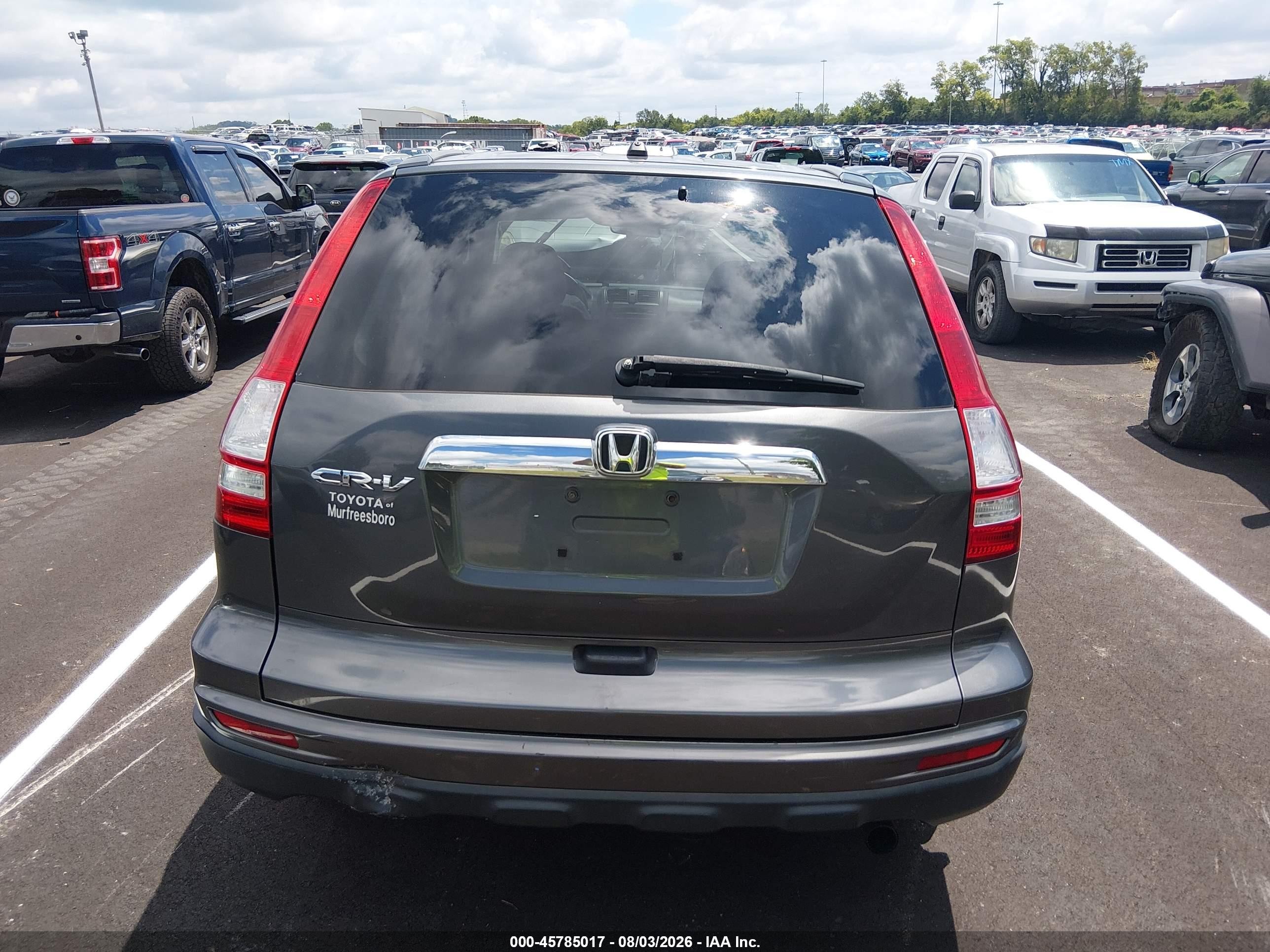 2011 Honda Cr-v Ex Light Blue vin: 5J6RE3H54BL043827
