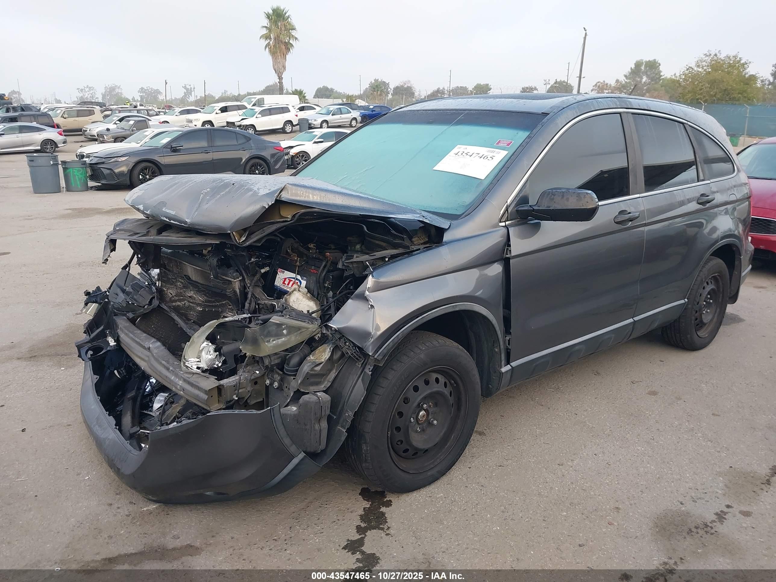 2011 Honda Cr-v Ex Gray vin: 5J6RE3H54BL059154