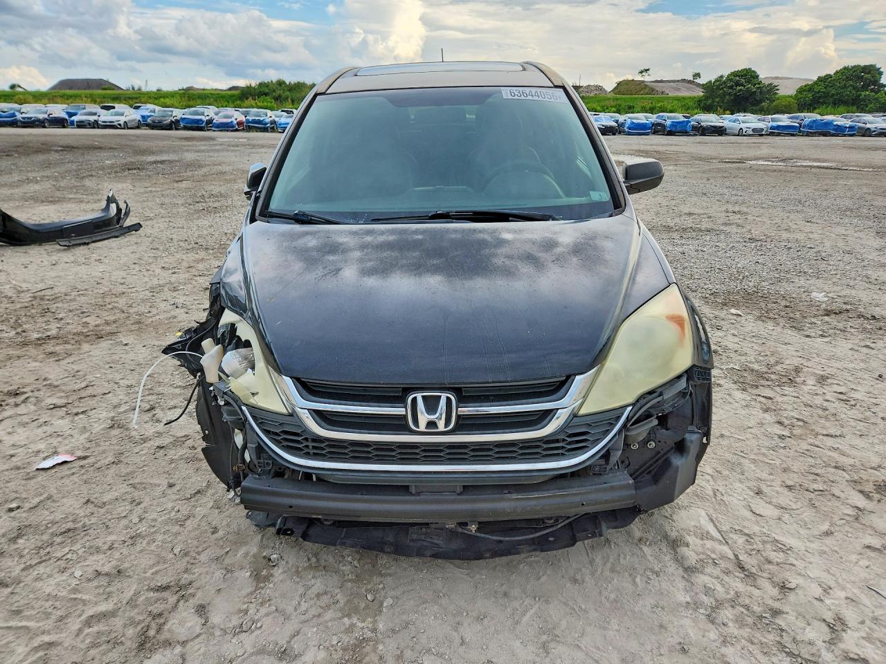 2010 Honda Cr-v Ex Black vin: 5J6RE3H55AL005313