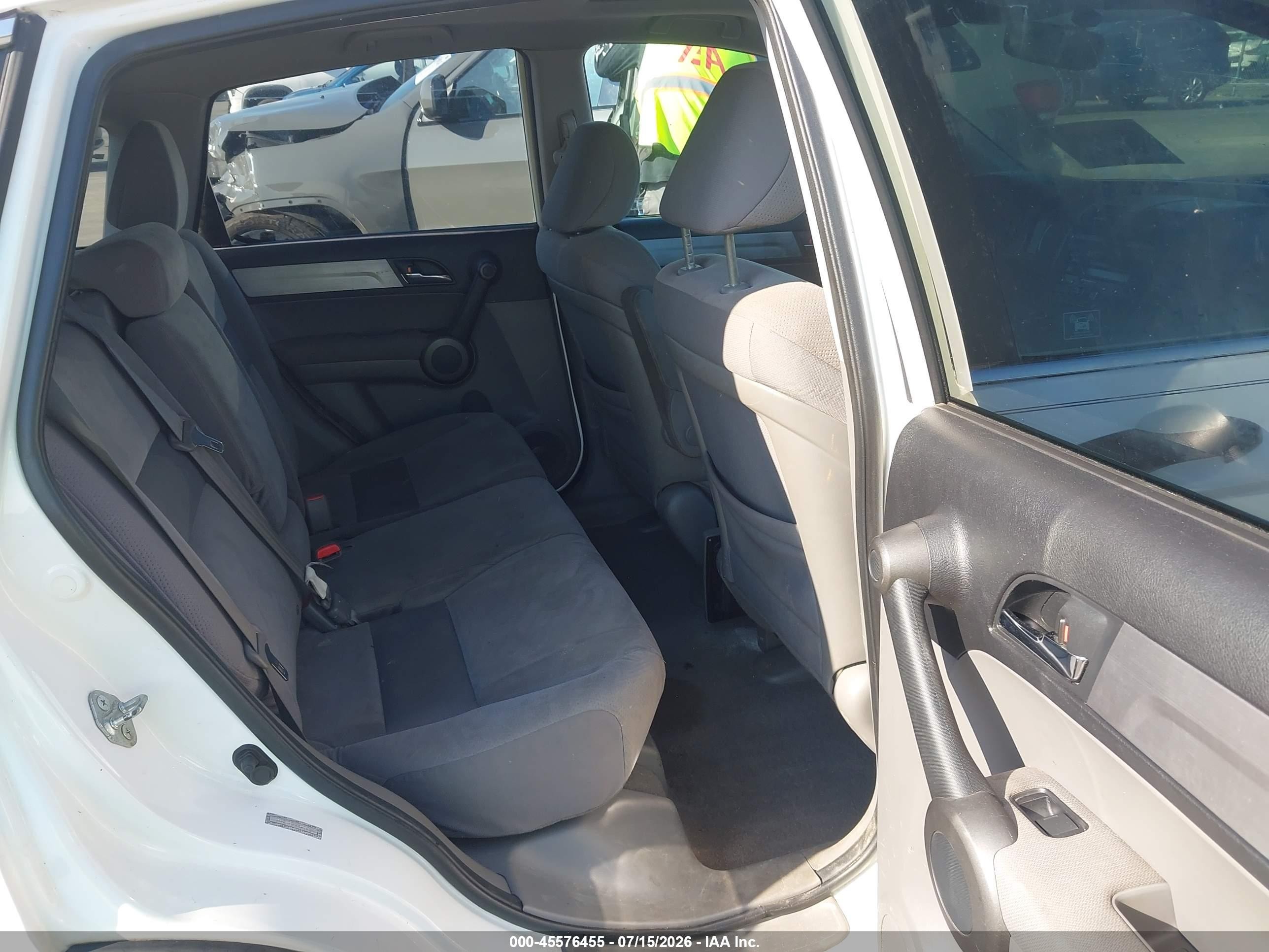 2010 Honda Cr-v Ex White vin: 5J6RE3H55AL012116