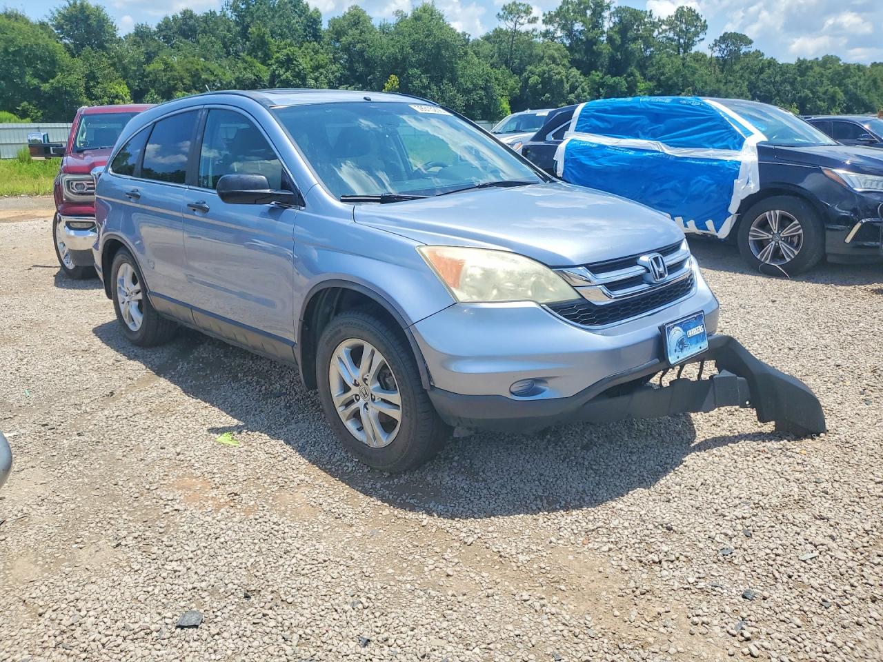 2010 Honda Cr-v Ex Blue vin: 5J6RE3H55AL027747