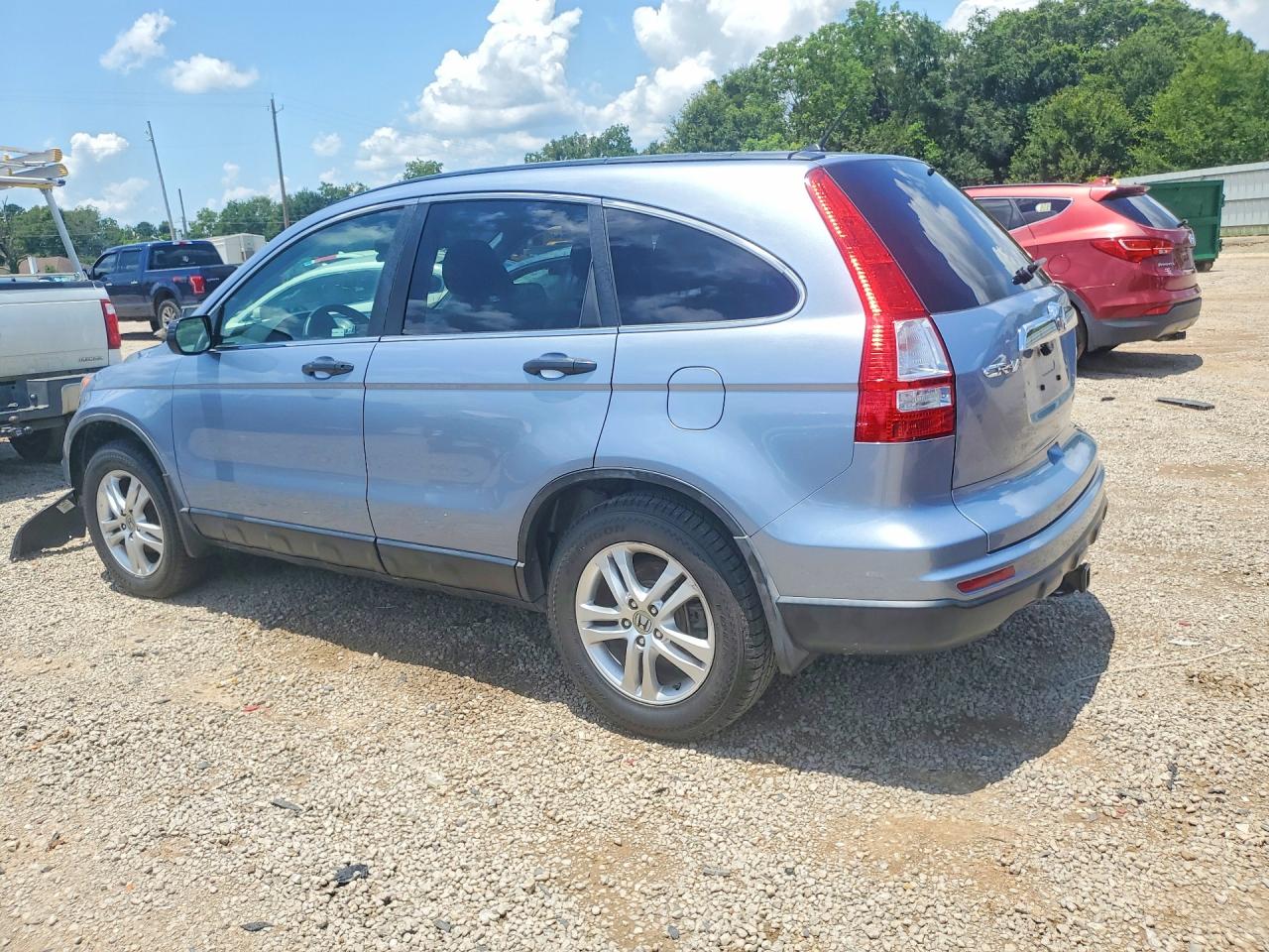 2010 Honda Cr-v Ex Blue vin: 5J6RE3H55AL027747