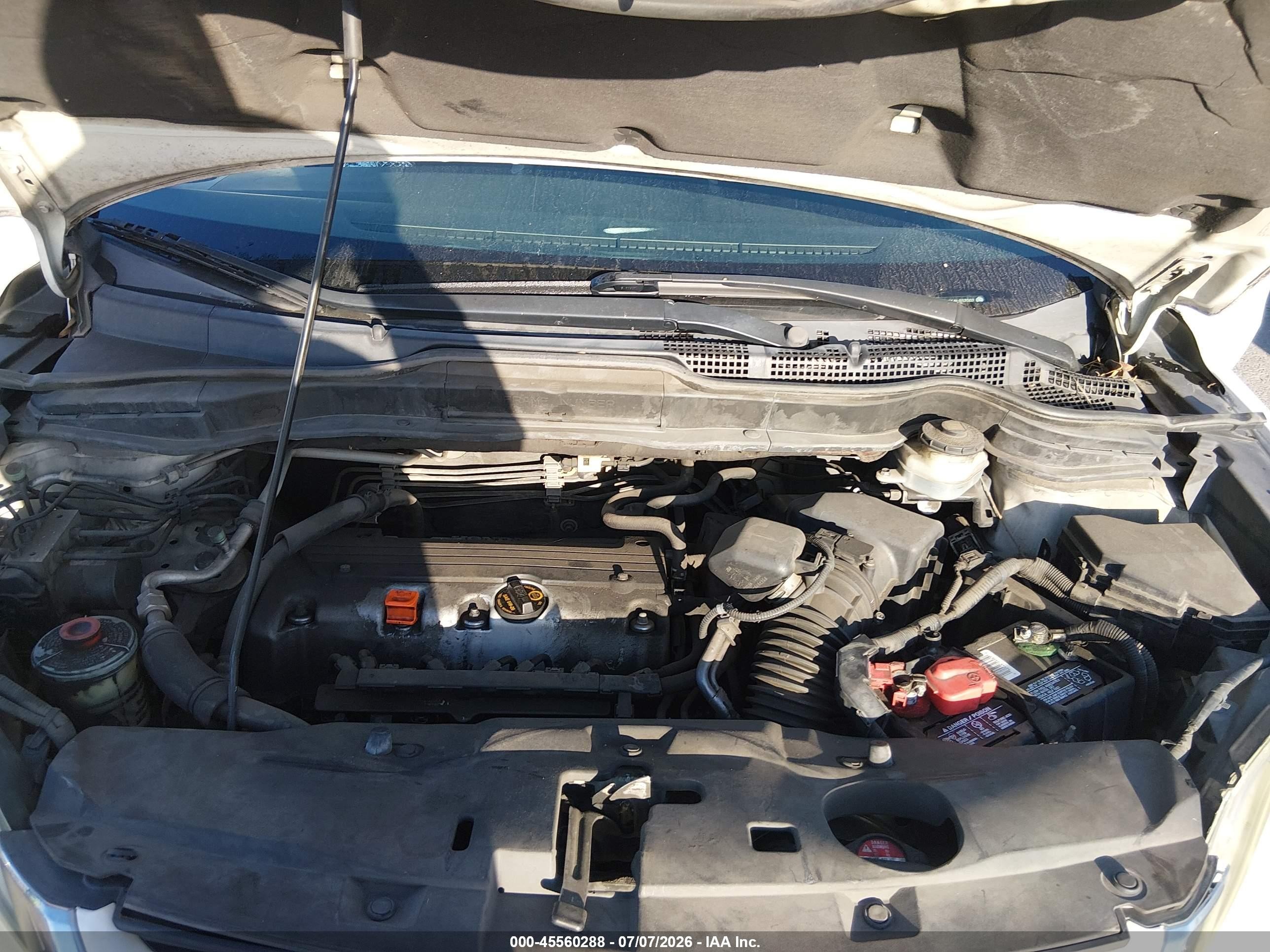2010 Honda Cr-v Ex Белый vin: 5J6RE3H55AL037002