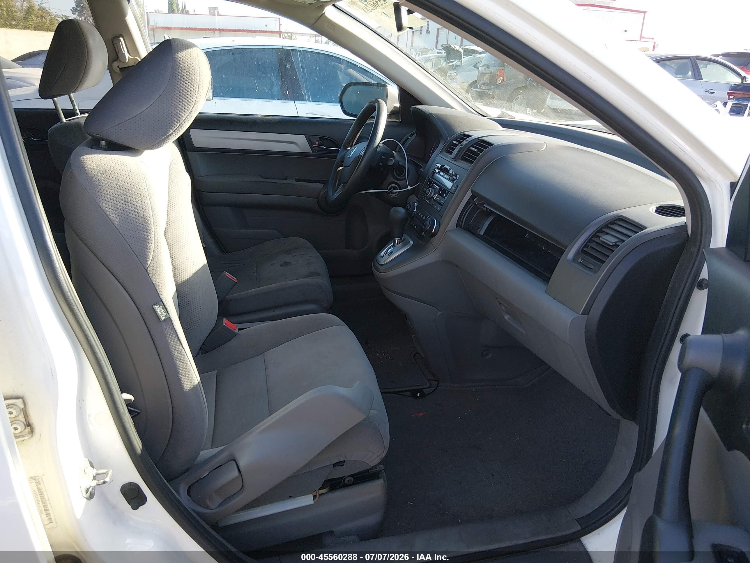2010 Honda Cr-v Ex Белый vin: 5J6RE3H55AL037002