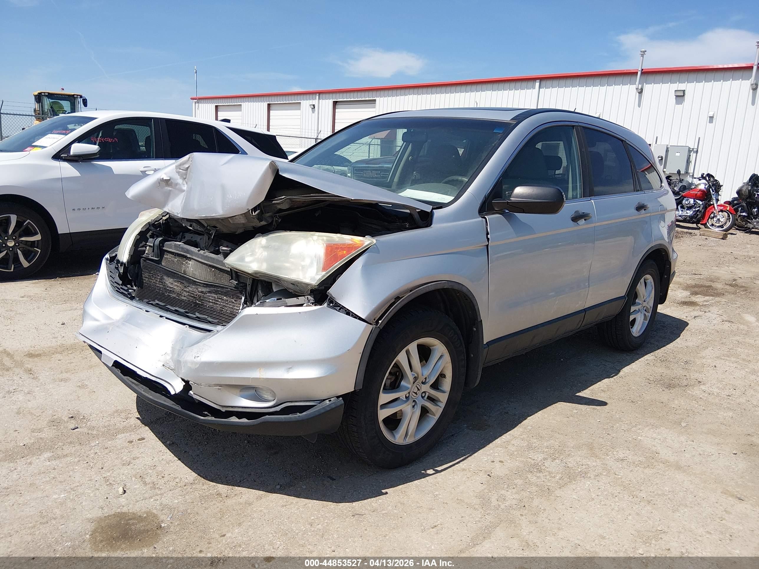 2011 Honda Cr-v Ex Gray vin: 5J6RE3H55BL012389