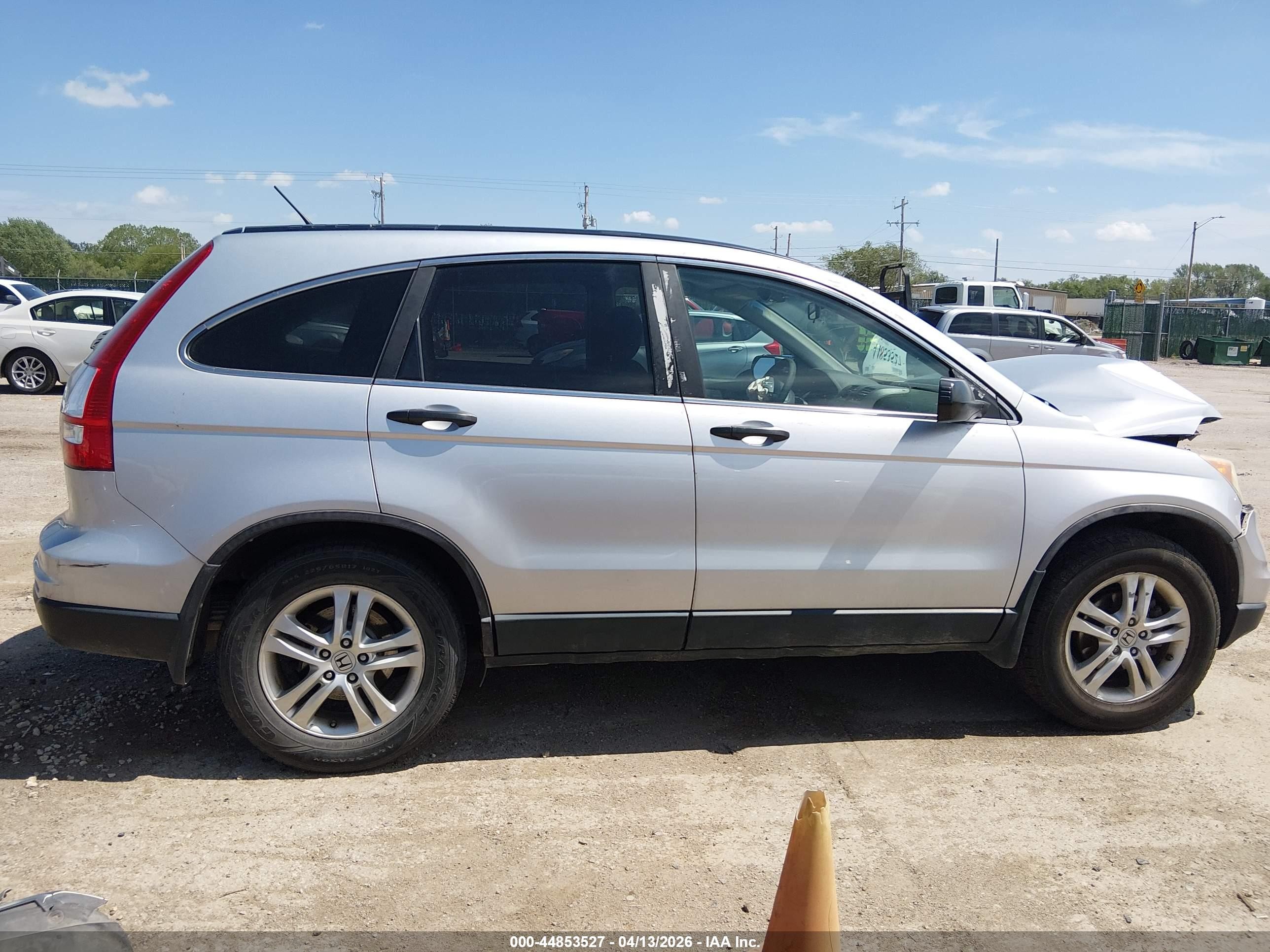 2011 Honda Cr-v Ex Gray vin: 5J6RE3H55BL012389