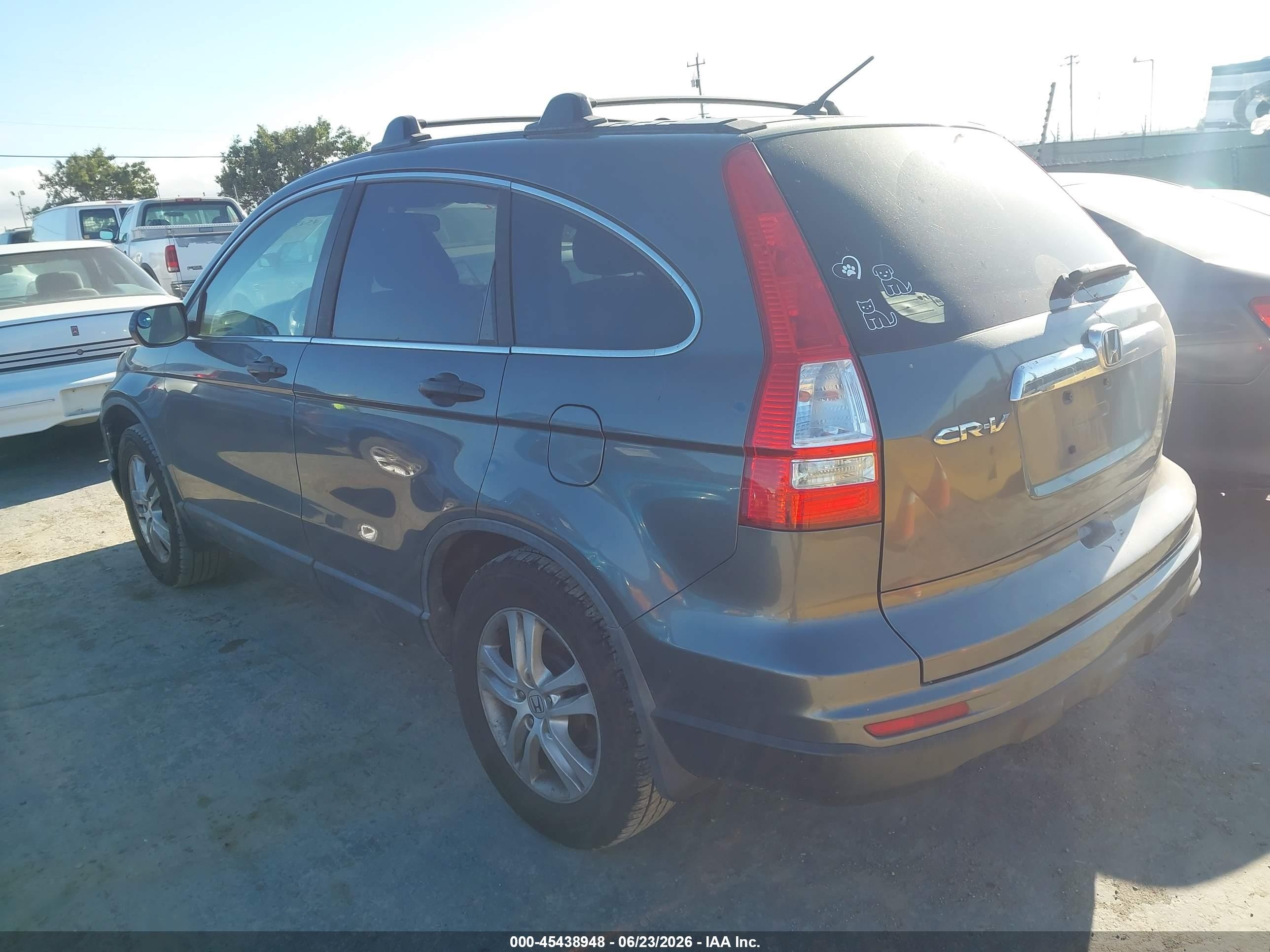 2011 Honda Cr-v Ex Gray vin: 5J6RE3H55BL021173