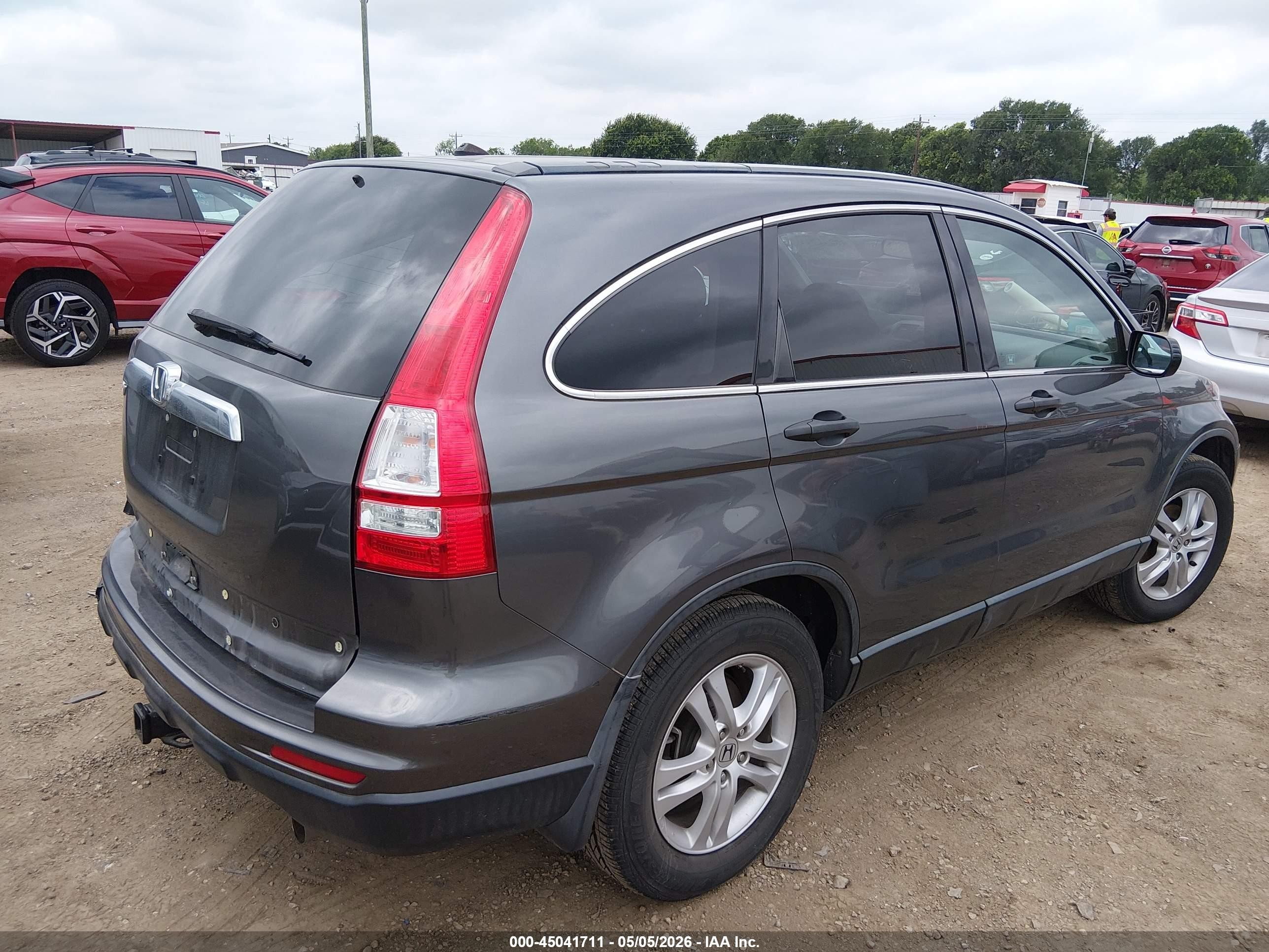 2011 Honda Cr-v Ex Blue vin: 5J6RE3H55BL050110