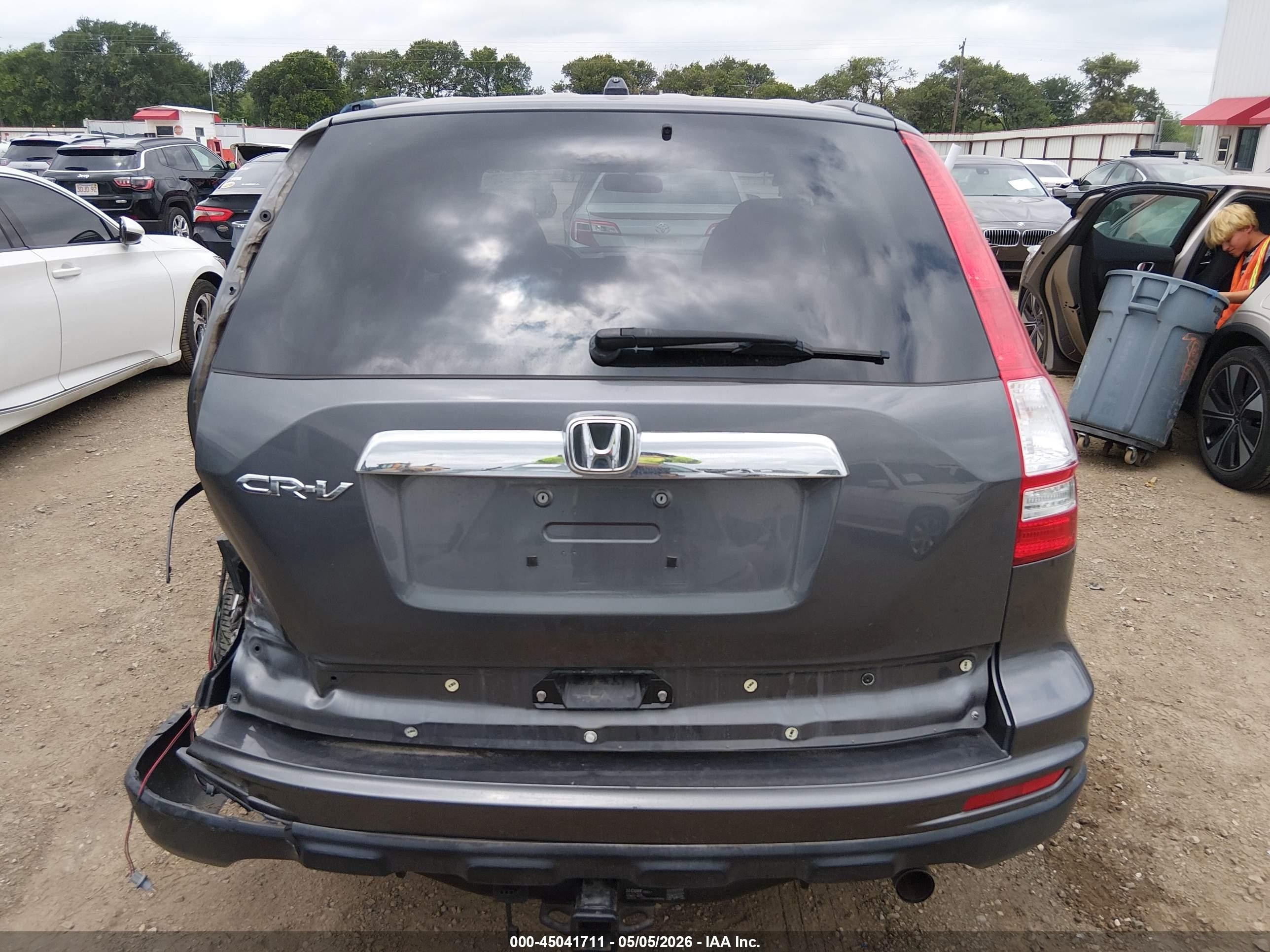 2011 Honda Cr-v Ex Blue vin: 5J6RE3H55BL050110
