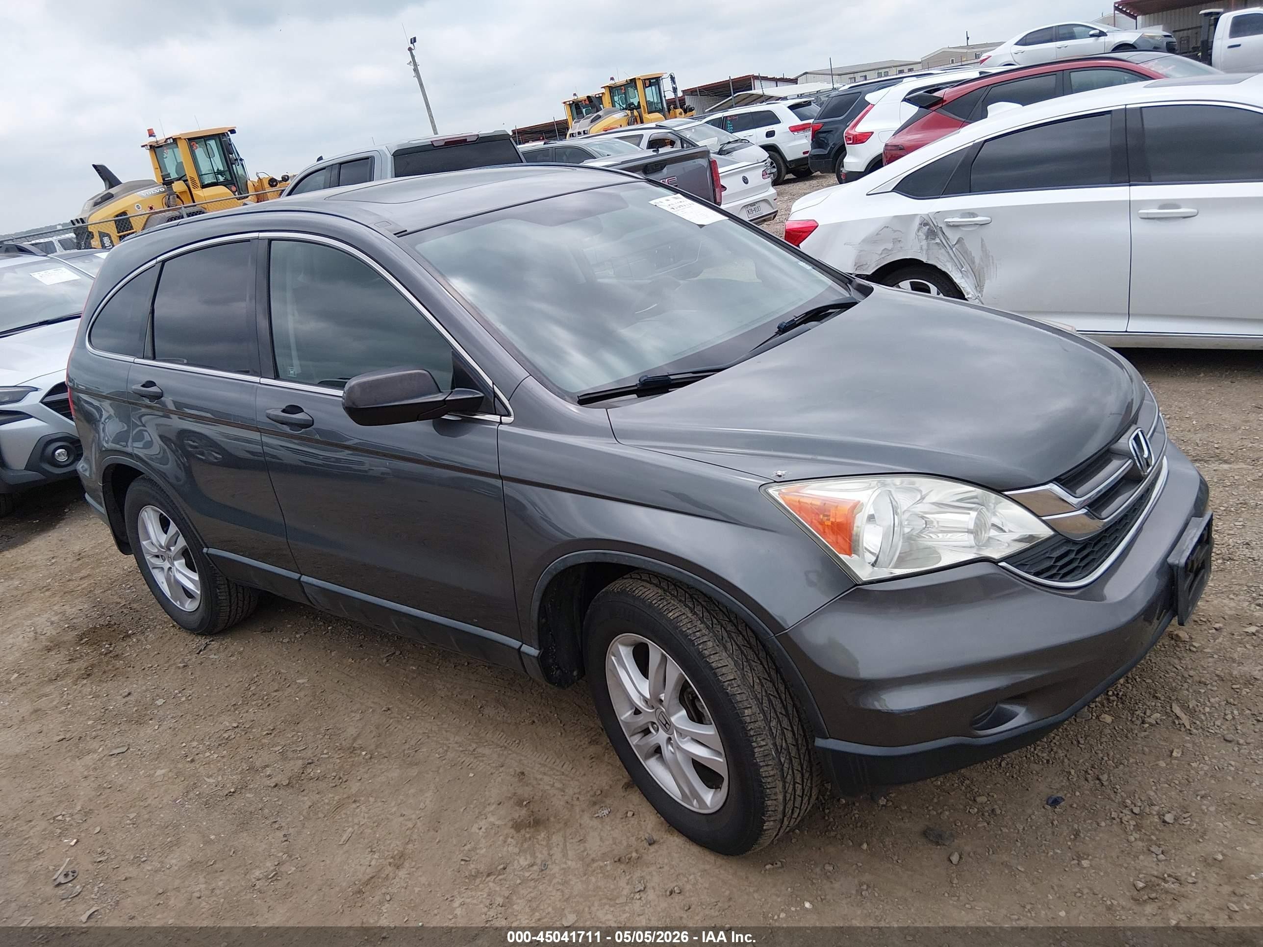 2011 Honda Cr-v Ex Blue vin: 5J6RE3H55BL050110