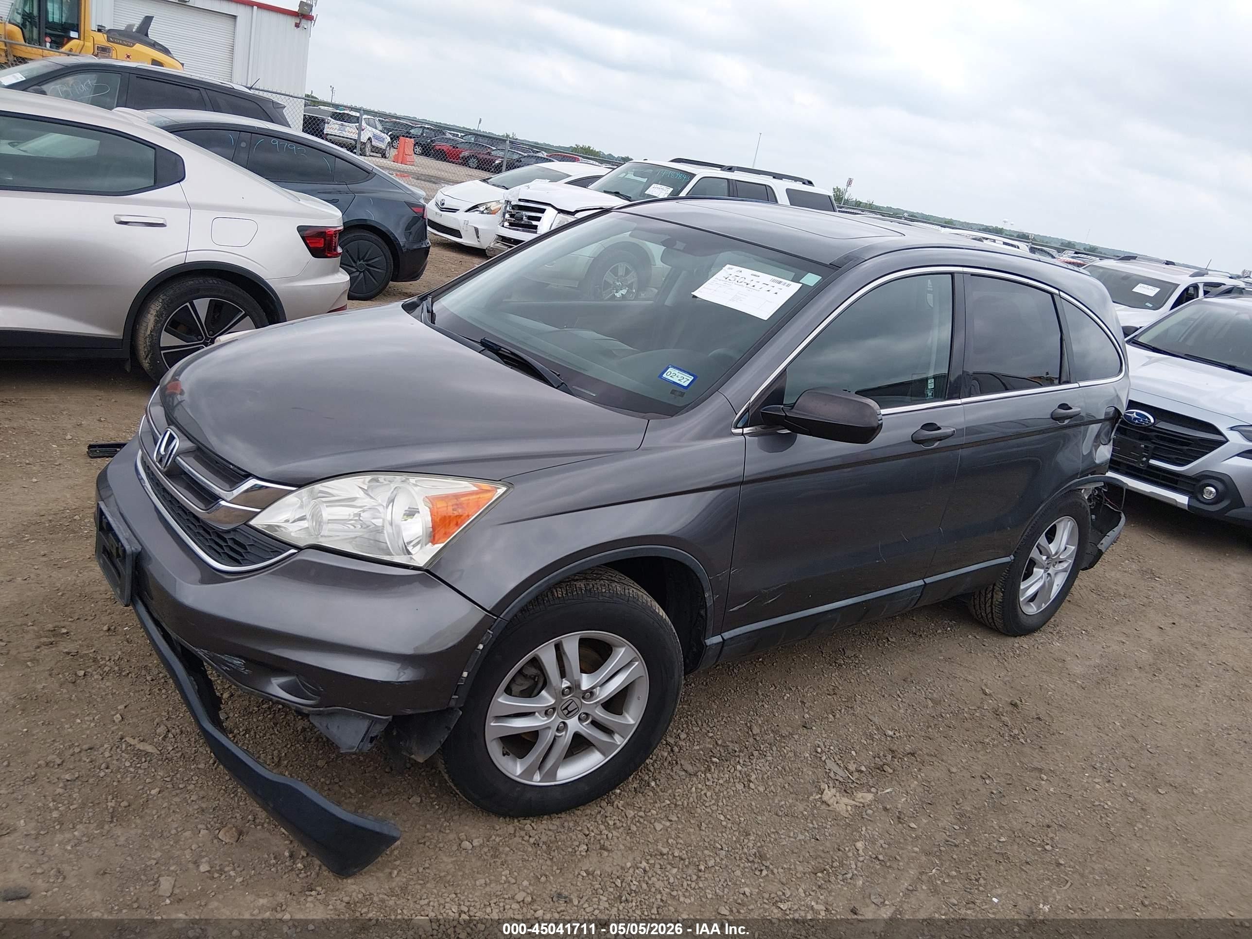 2011 Honda Cr-v Ex Blue vin: 5J6RE3H55BL050110